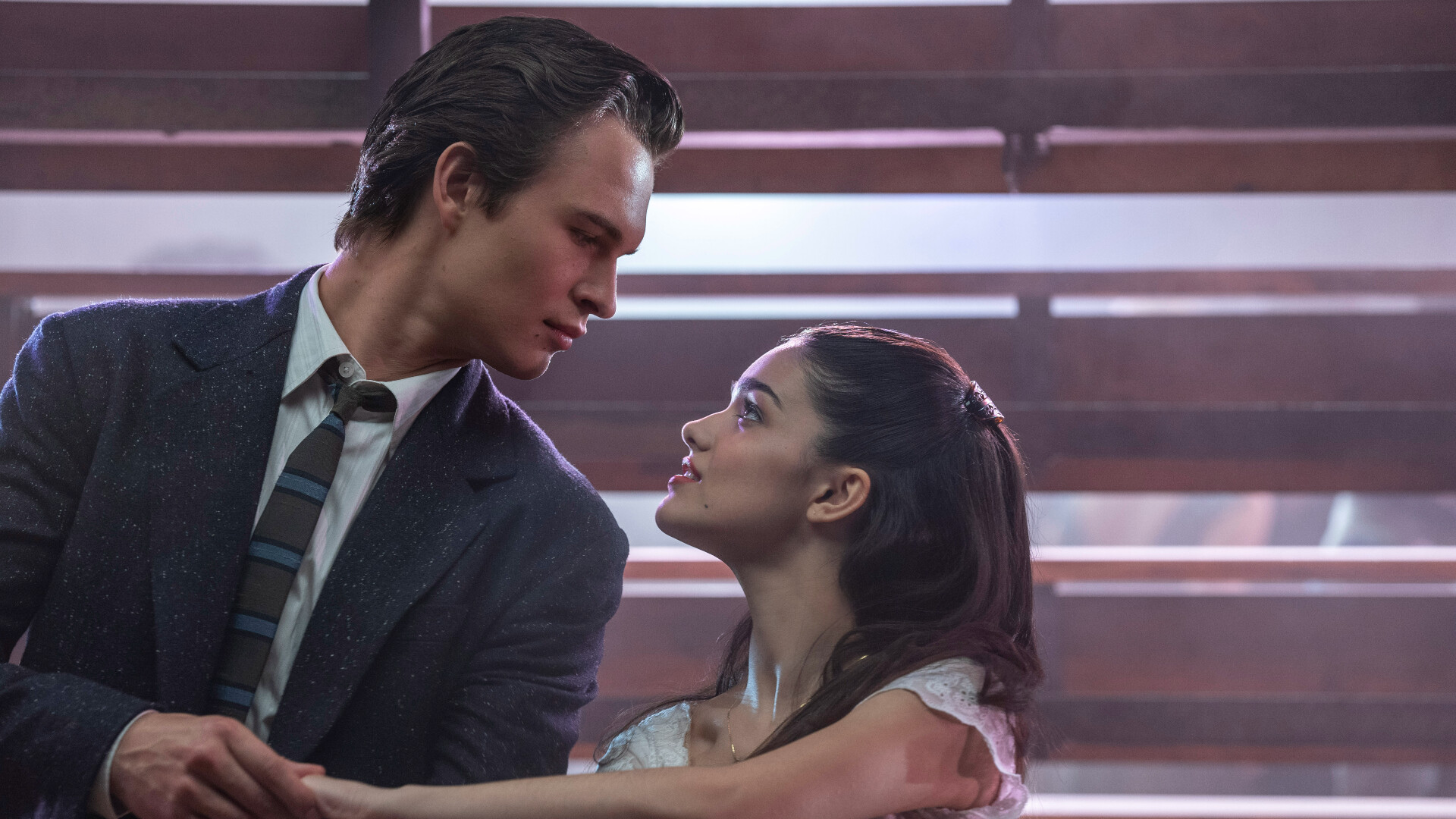 West Side Story (2021): Steven Spielberg's Classic Musical, Tony and Maria. 1920x1080 Full HD Background.