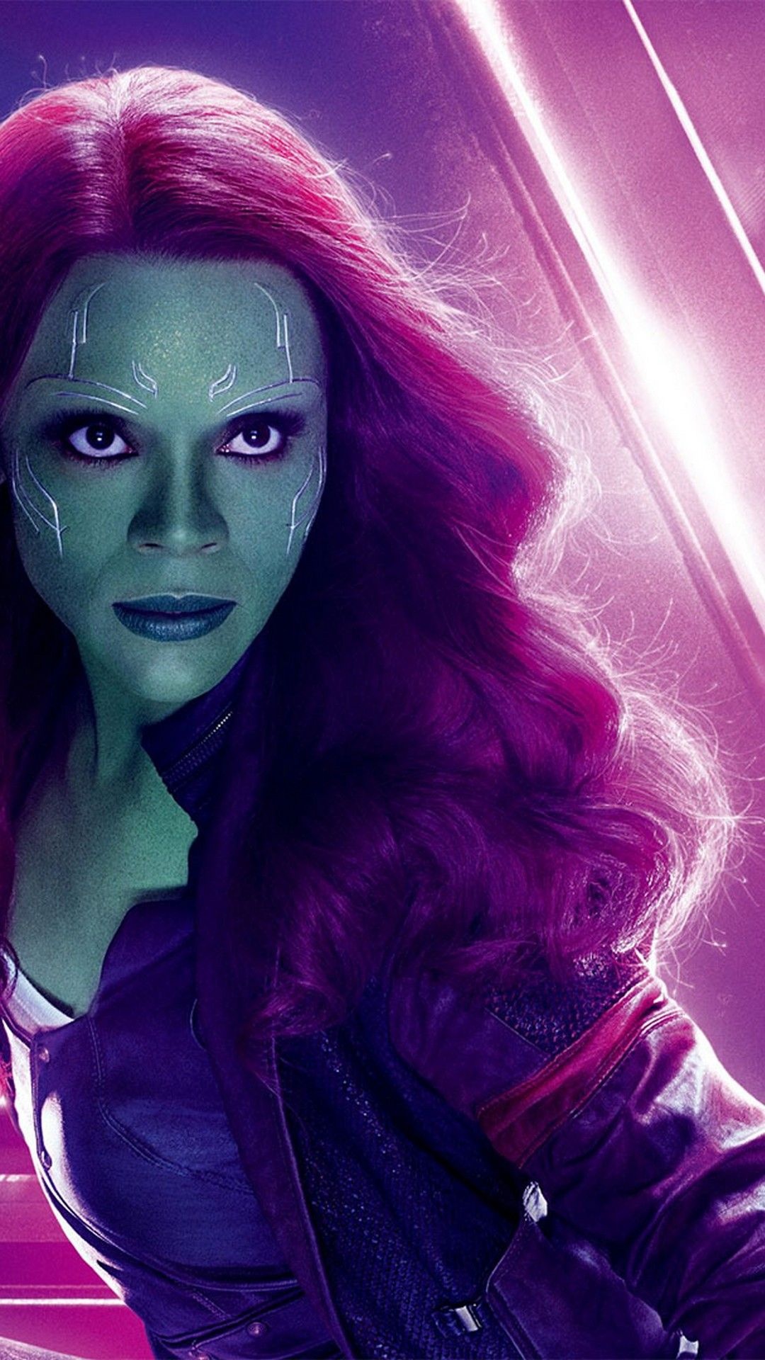 Zoe Saldana, Guardians Of The Galaxy, Movies, Gamora Avengers Endgame wallpaper, 1080x1920 Full HD Phone