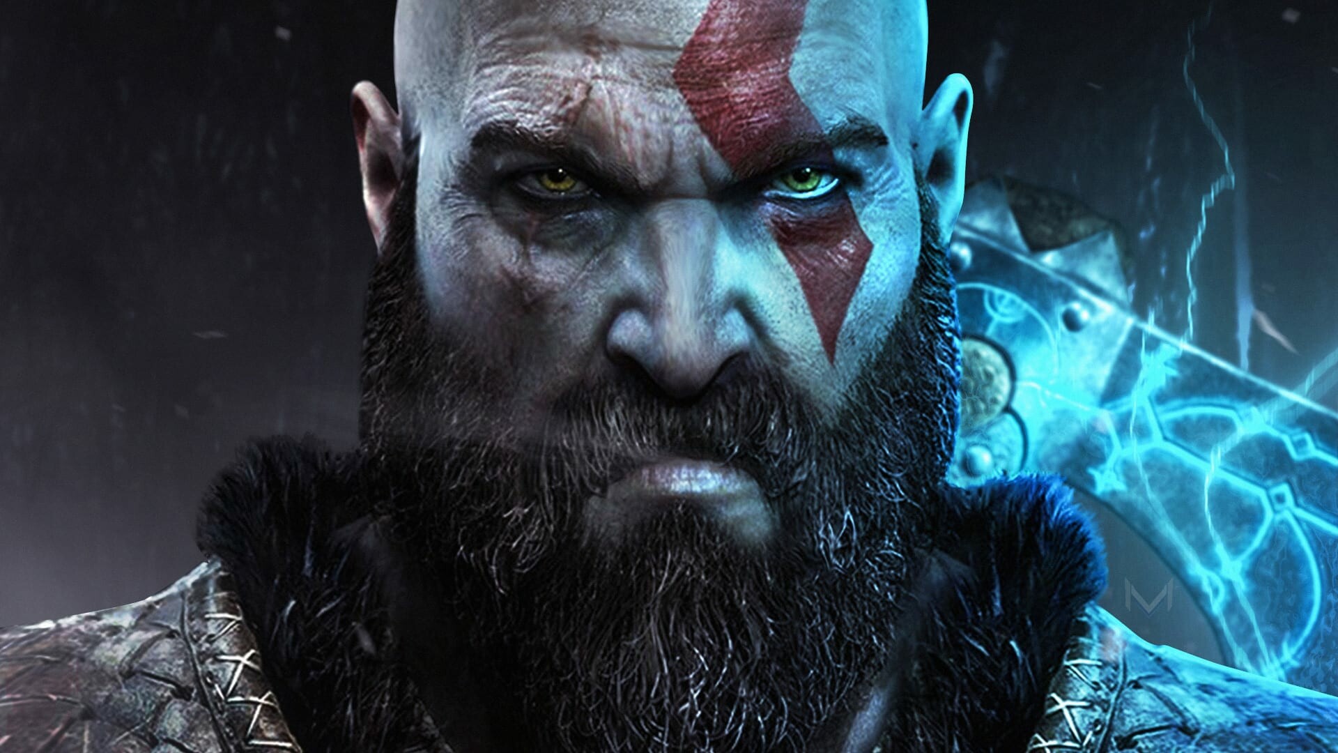 God of War: Ragnarok: Was named as Time magazine's No. 1 game of the year in 2022. 1920x1080 Full HD Wallpaper.