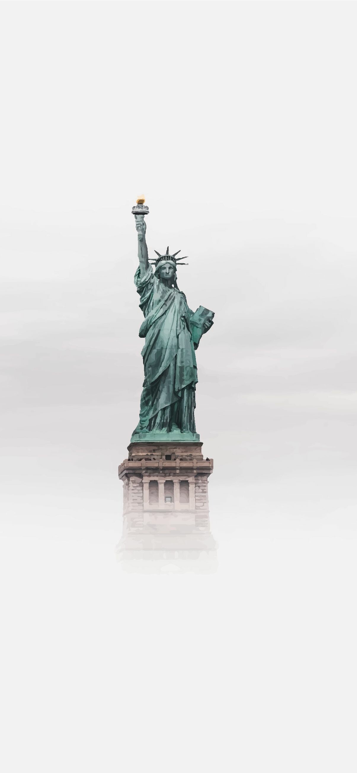 Statue of Liberty cool, Stylish and trendy wallpaper, Beautiful for screens, 1210x2610 HD Phone