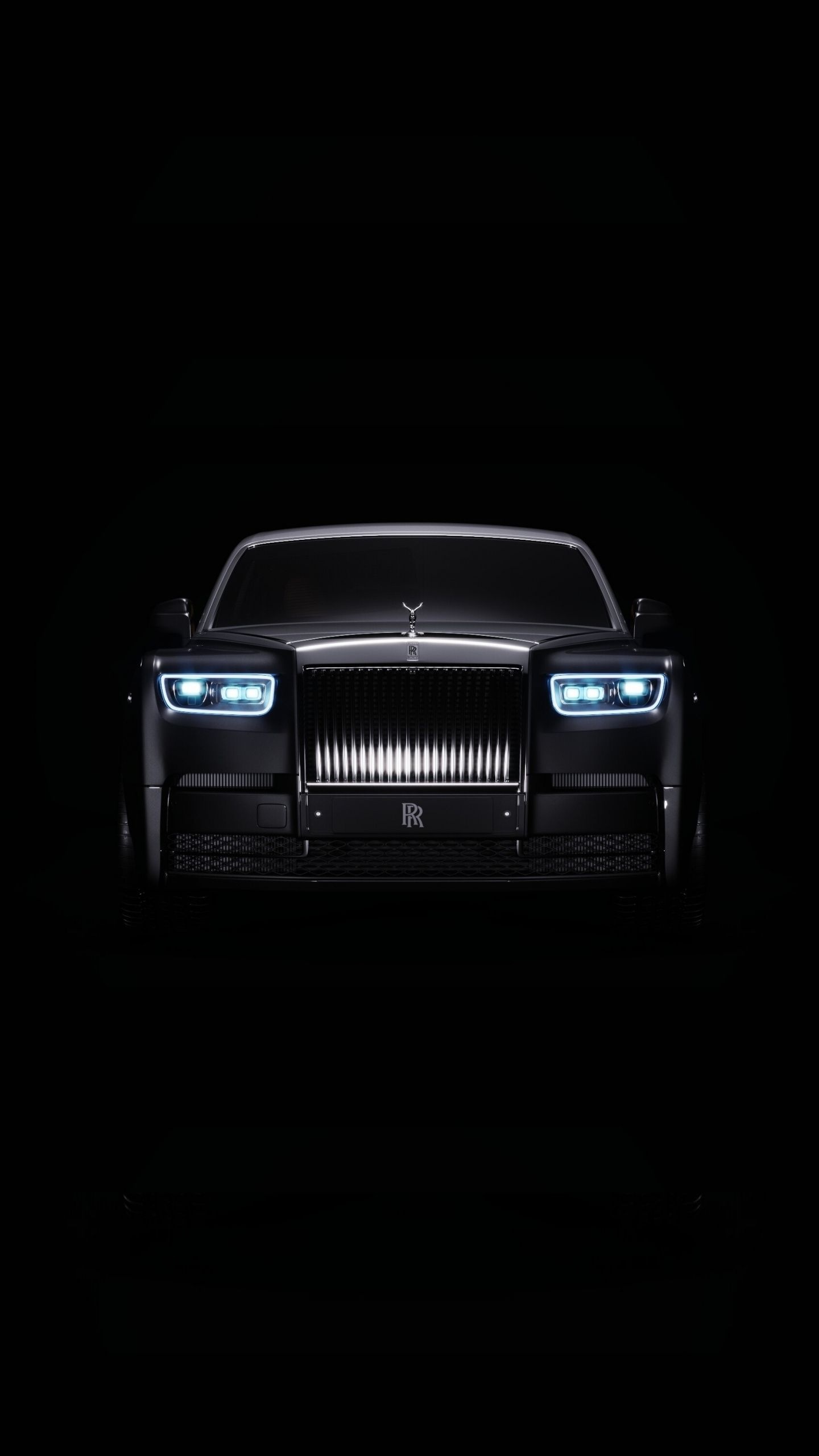 Rolls-Royce Phantom, Front Rolls Royce, Portrait wallpaper, Luxury cars, 1440x2560 HD Phone