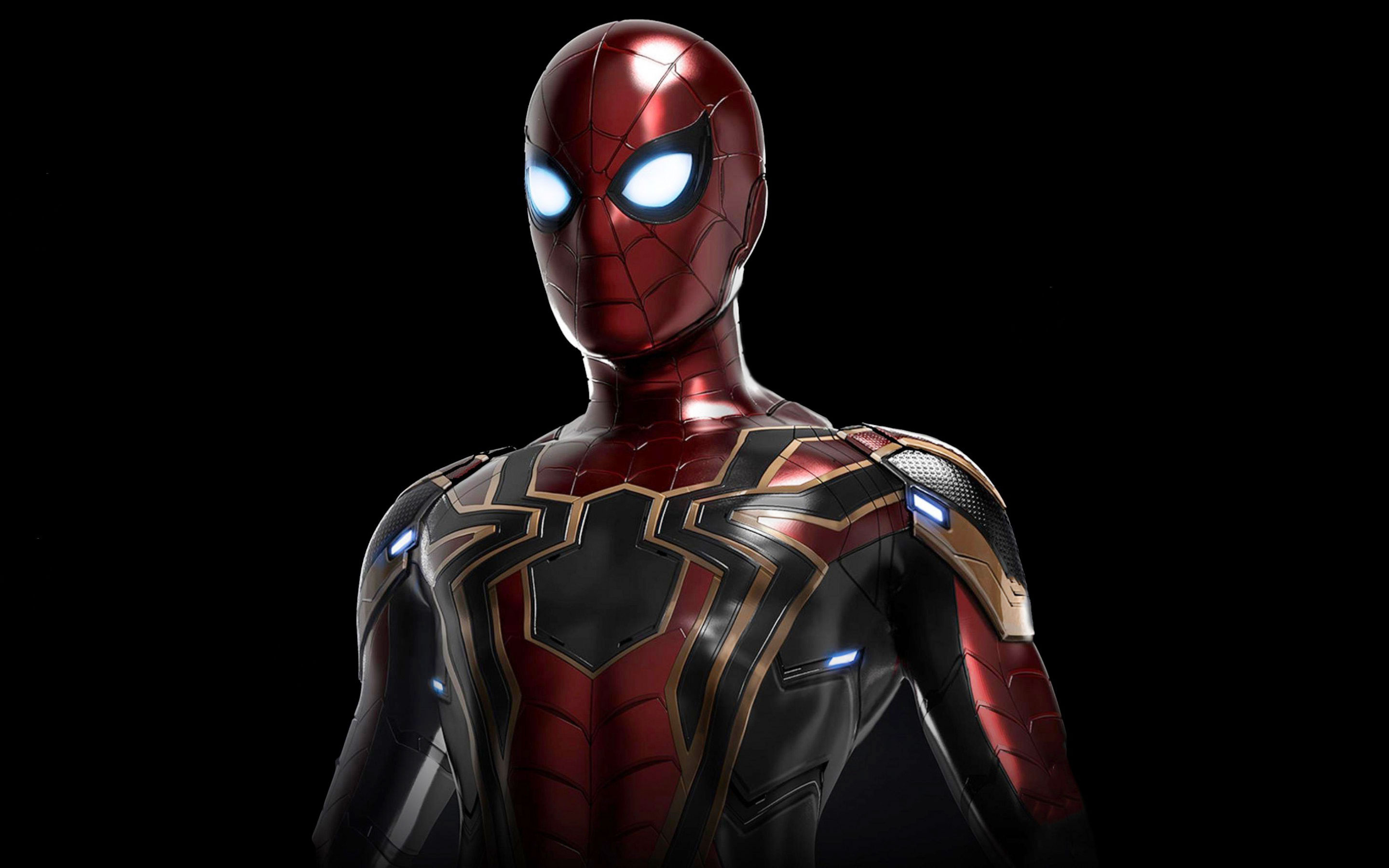 Iron Spider, Iron Spider Avengers Infinity War, Movie 5h HD, 2880x1800 HD Desktop