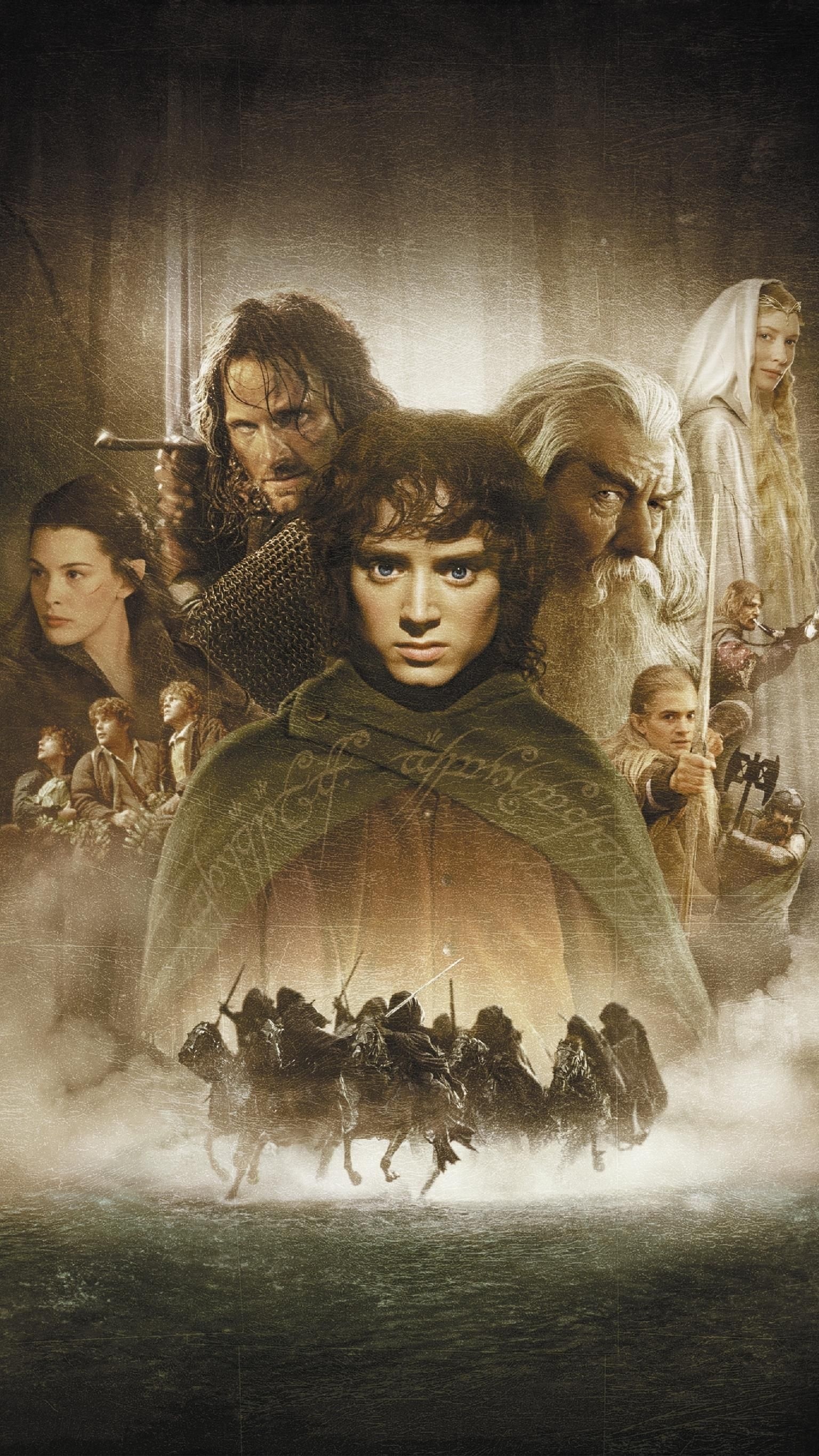 The Lord of the Rings, The Hobbit, Phone wallpapers, Cinematic wonders, 1540x2740 HD Handy