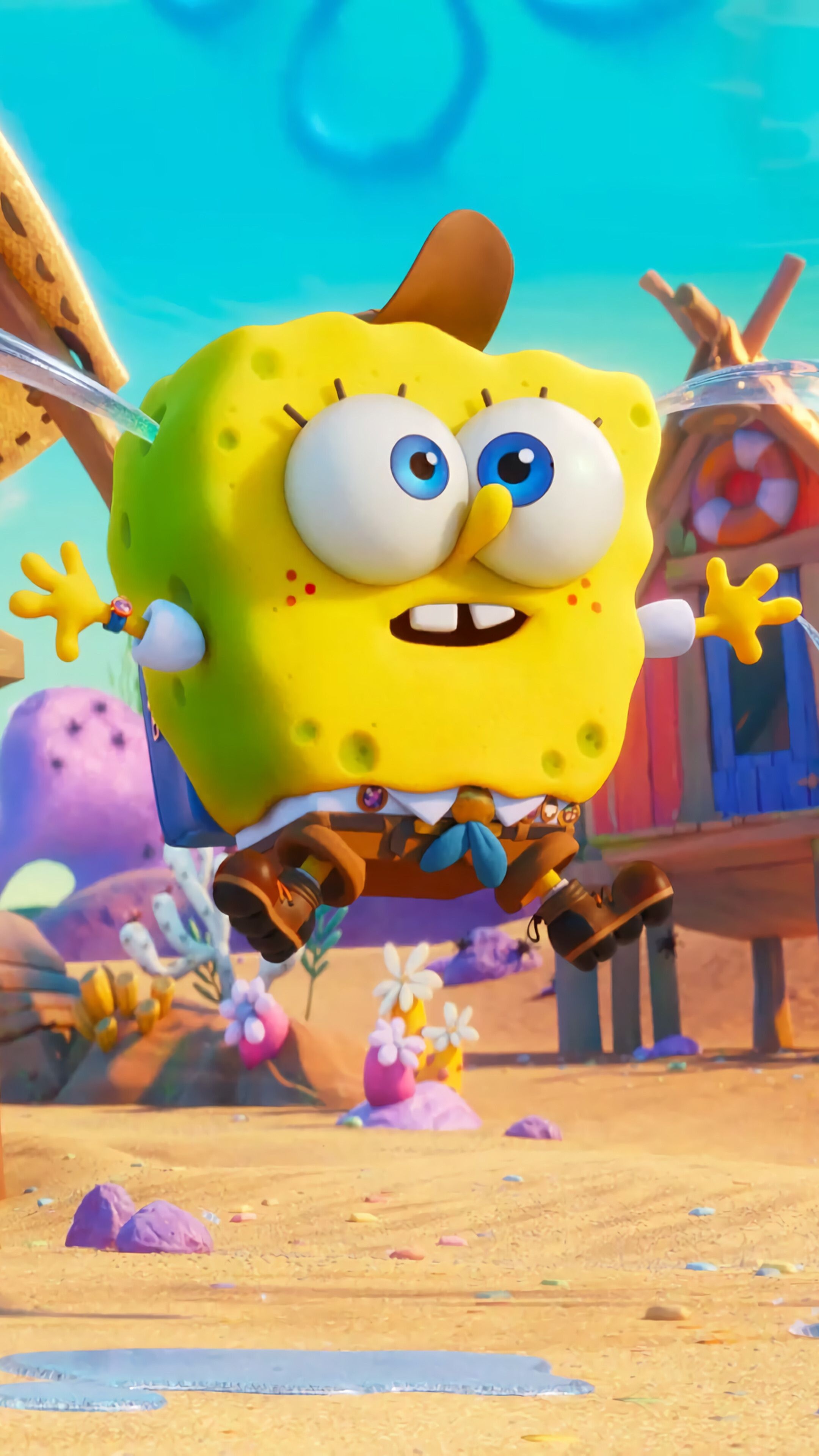 The SpongeBob Movie: Sponge on the Run, Animation, Adventure, Fun, 2160x3840 4K Handy