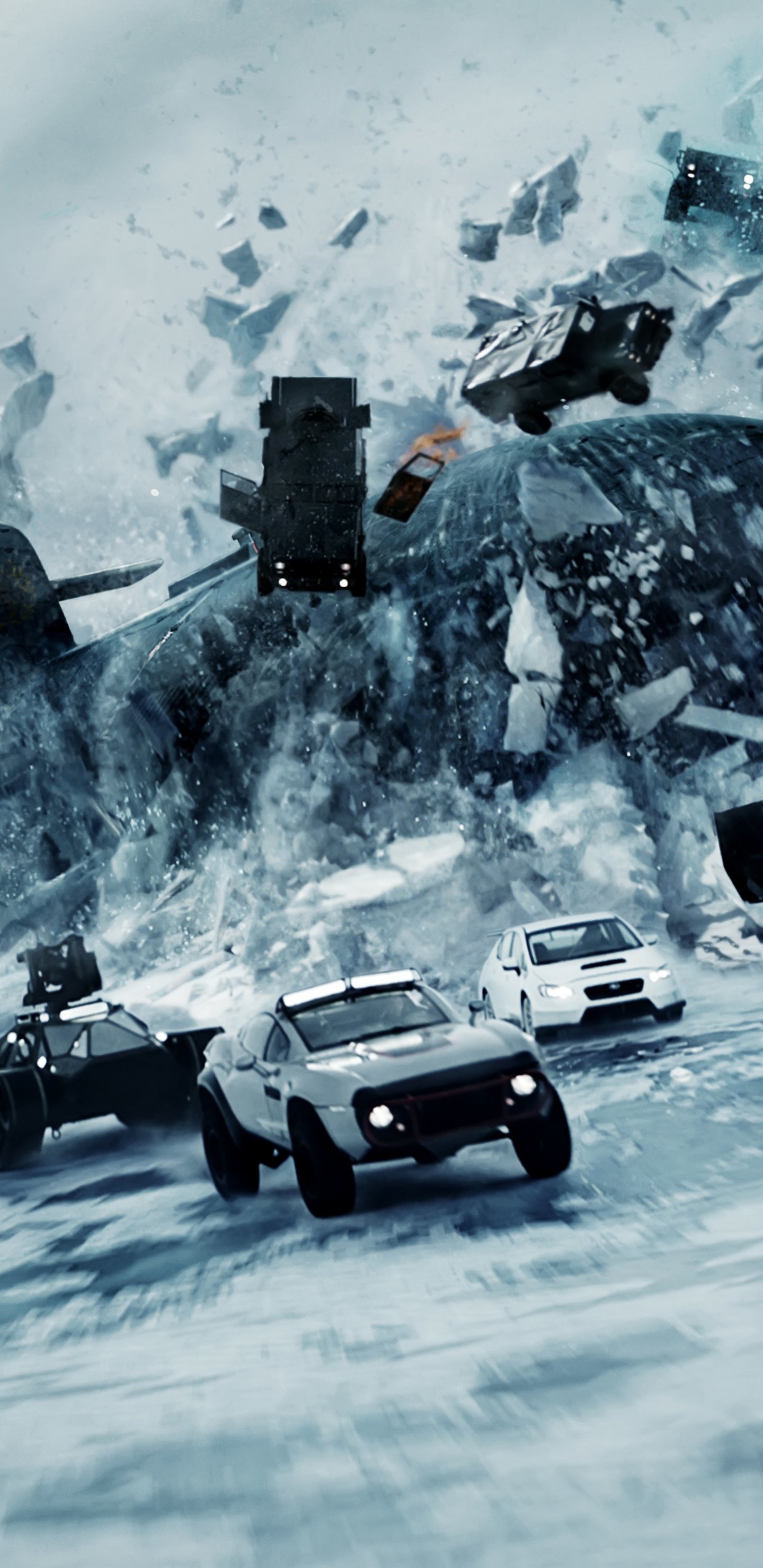 The Fate of the Furious, Movie, 1440x2960 HD Handy