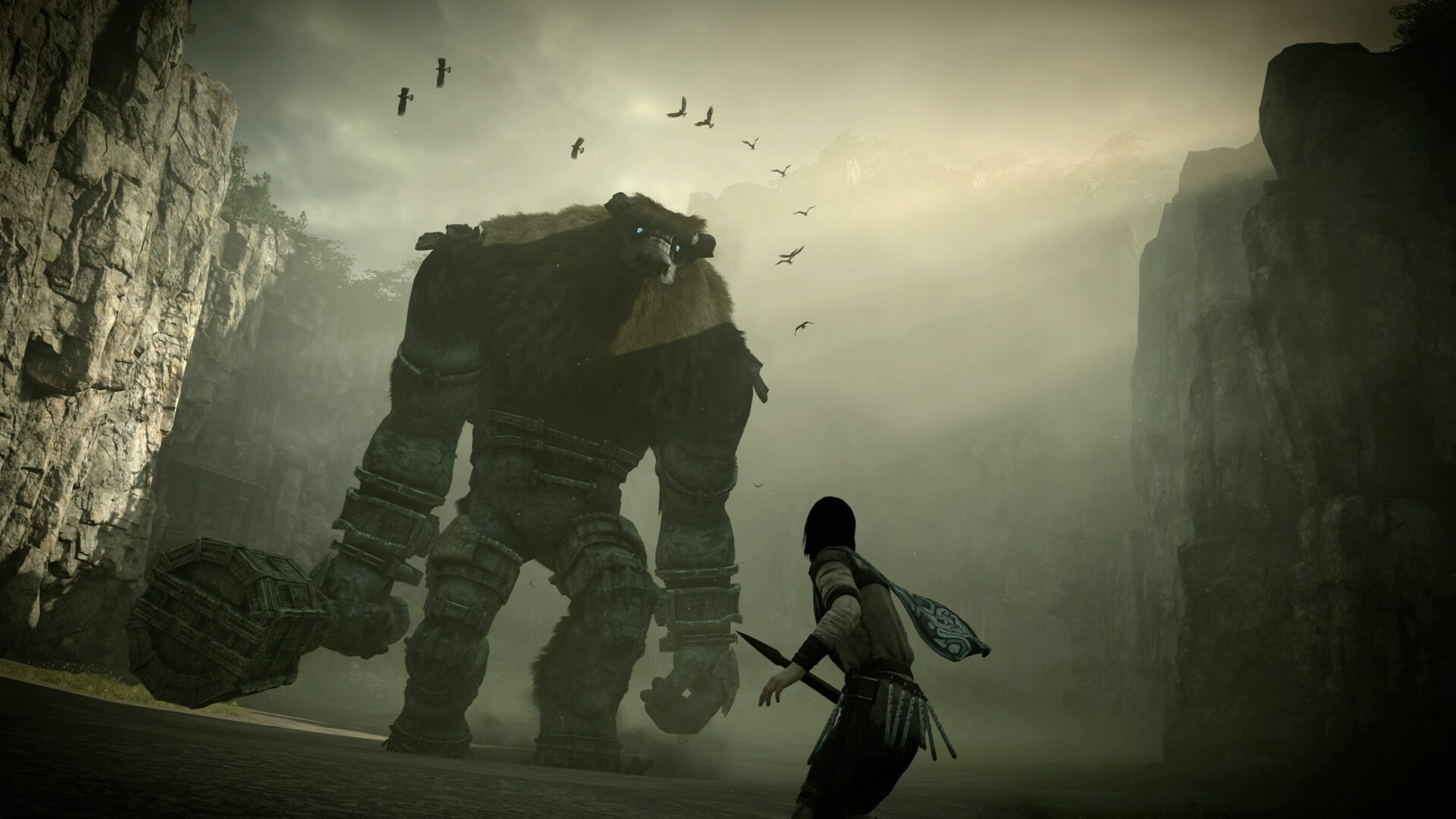 Shadow of the Colossus: Valus, Located directly south of the Shrine of Worship. 1920x1080 Full HD Wallpaper.