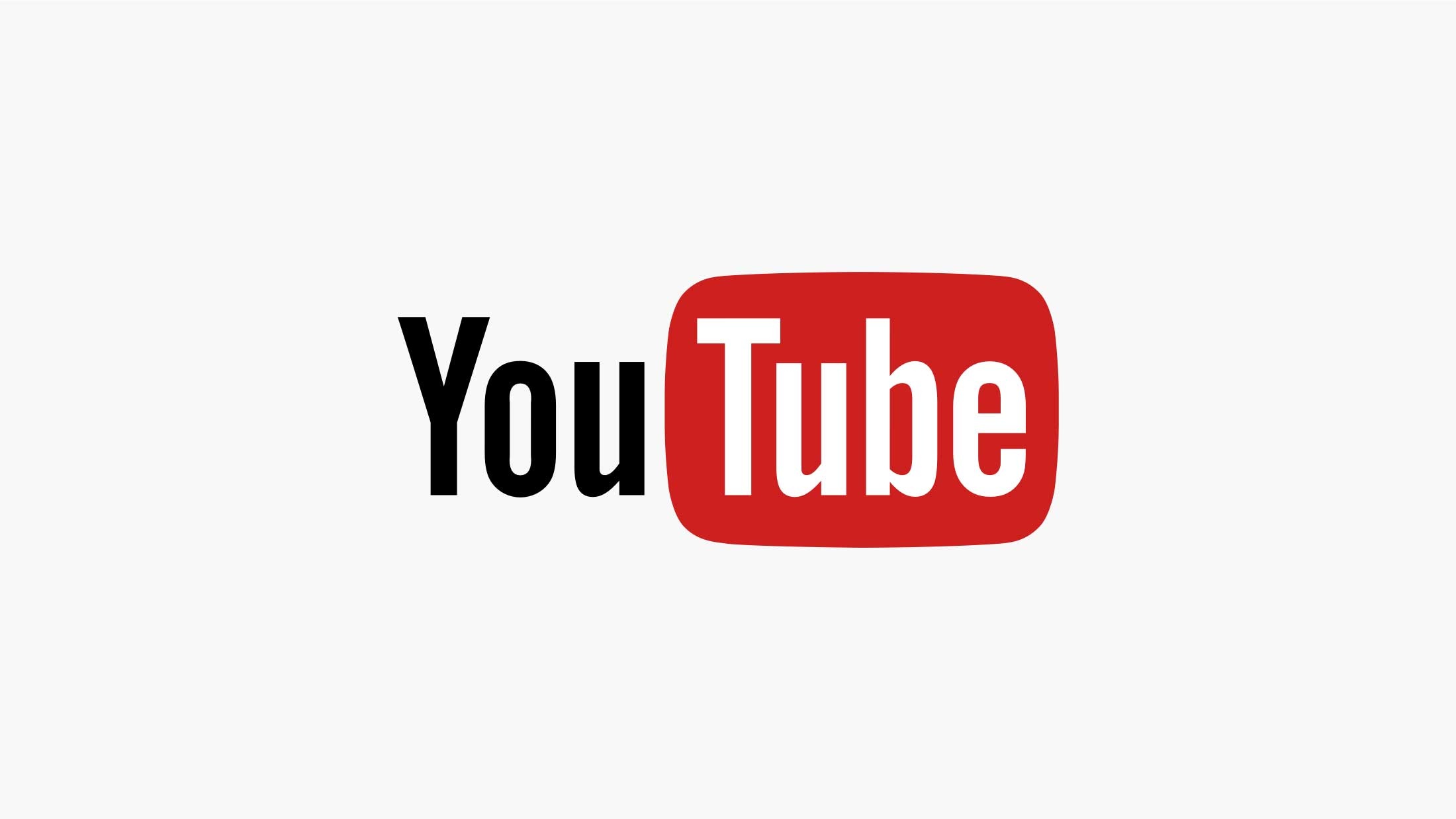 YouTube: More than 2.5 billion monthly users, Video, Channels. 2200x1240 HD Background.