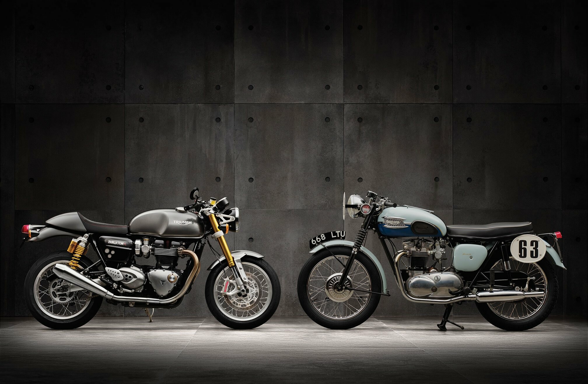 Triumph Motorcycles: Thruxton 1200R, 270° 1200cc water-cooled café racer, Motorbike. 2020x1320 HD Wallpaper.