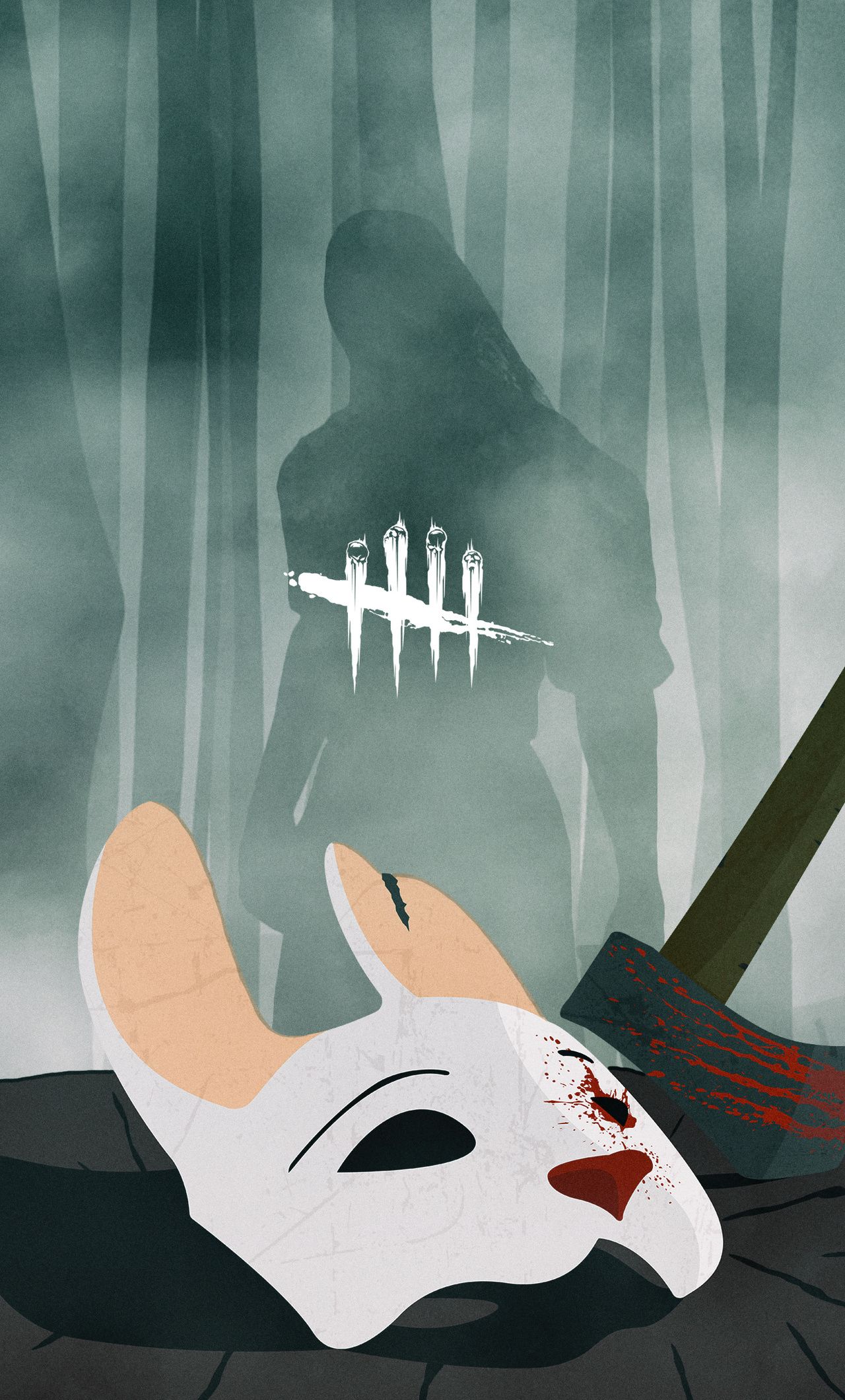 Dead by Daylight, Gaming, Fanart, iPhone 6, 1280x2120 HD Phone