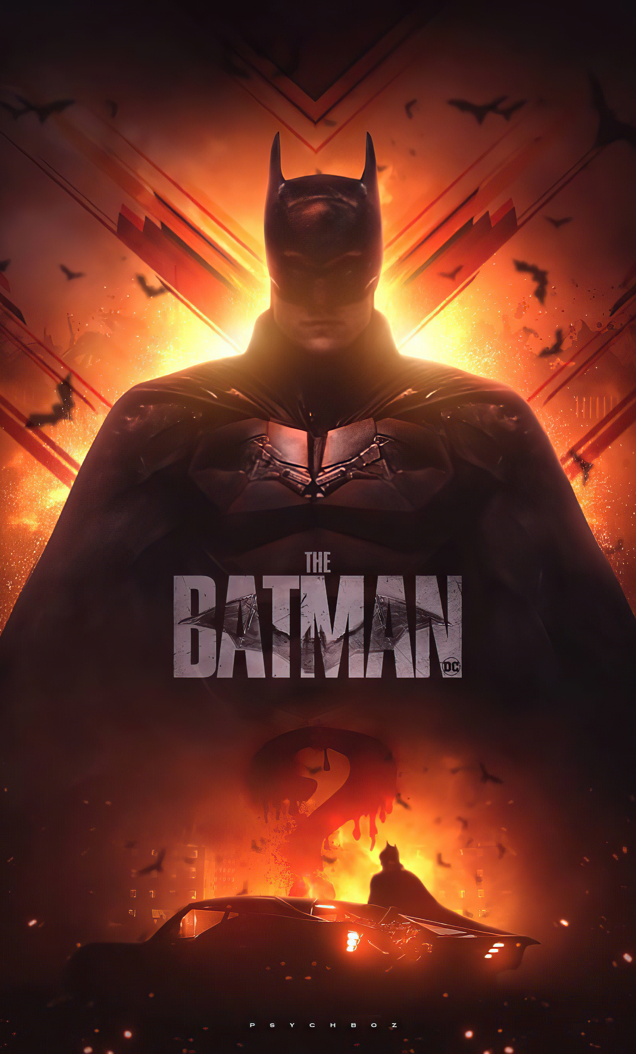 The Batman 2021 movie, 4K iPhone wallpapers, HD resolution, Gotham's vigilante, 1280x2120 HD Handy
