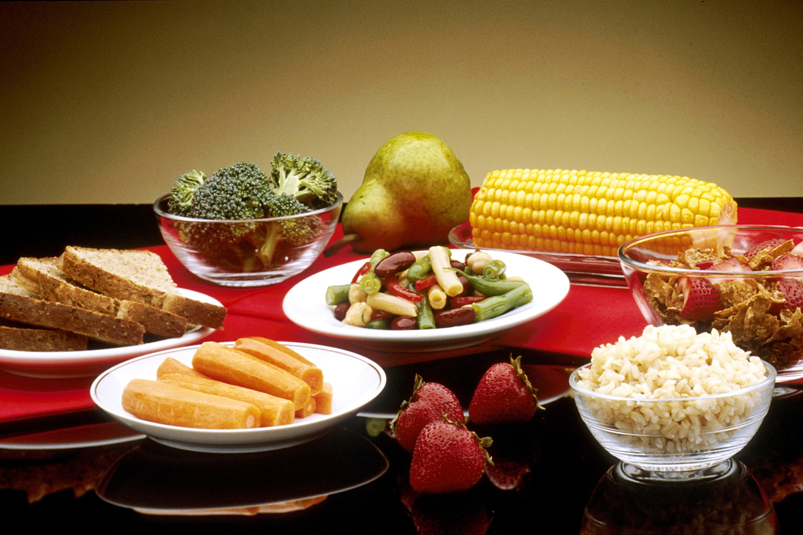 Food produce, Healthy lunch, Nutritious meal, Varied buffet, 2700x1800 HD Desktop