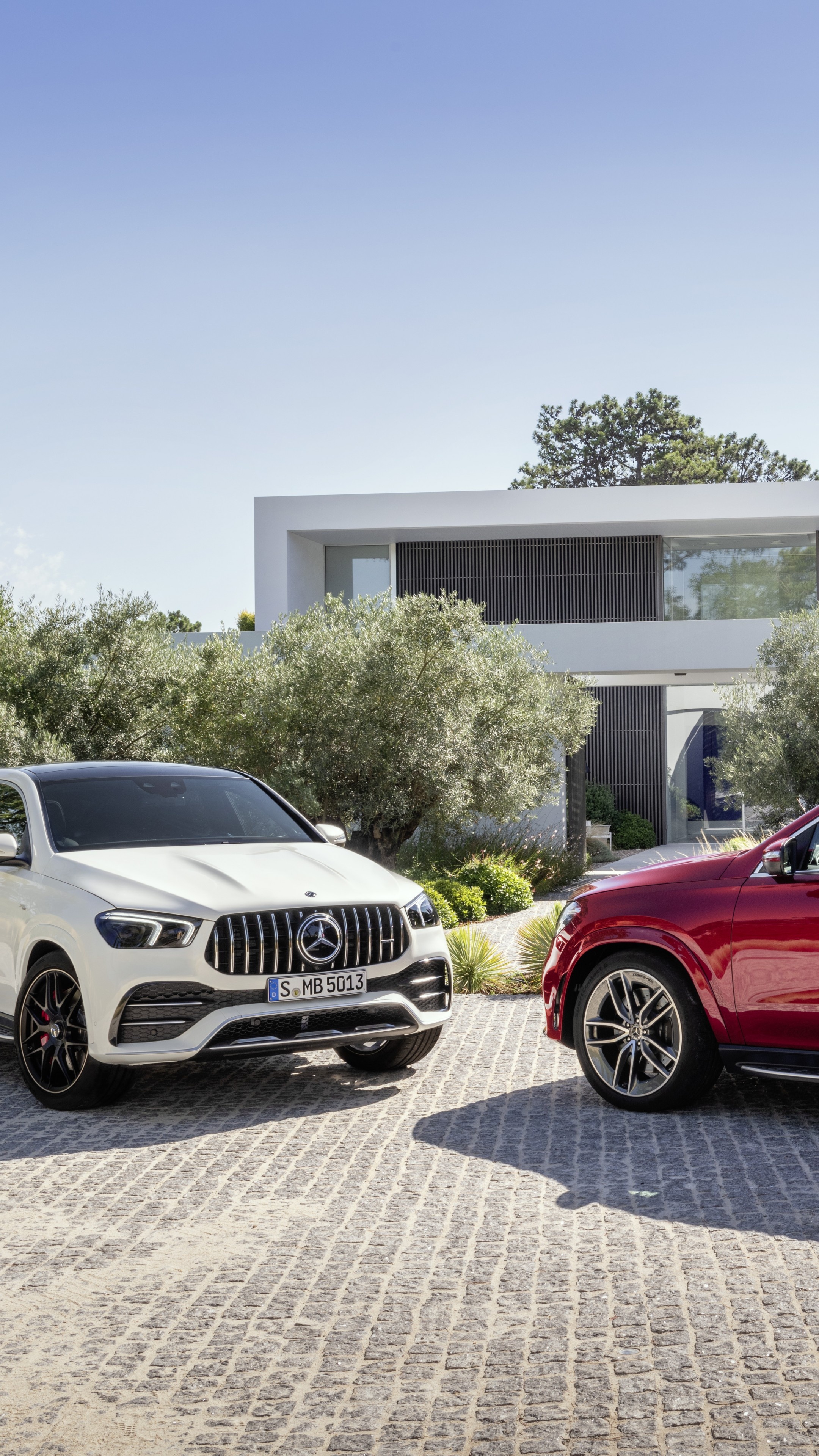 Mercedes-Benz GLE, AMG coupe, 2020 model, Cars and bikes, 2160x3840 4K Phone