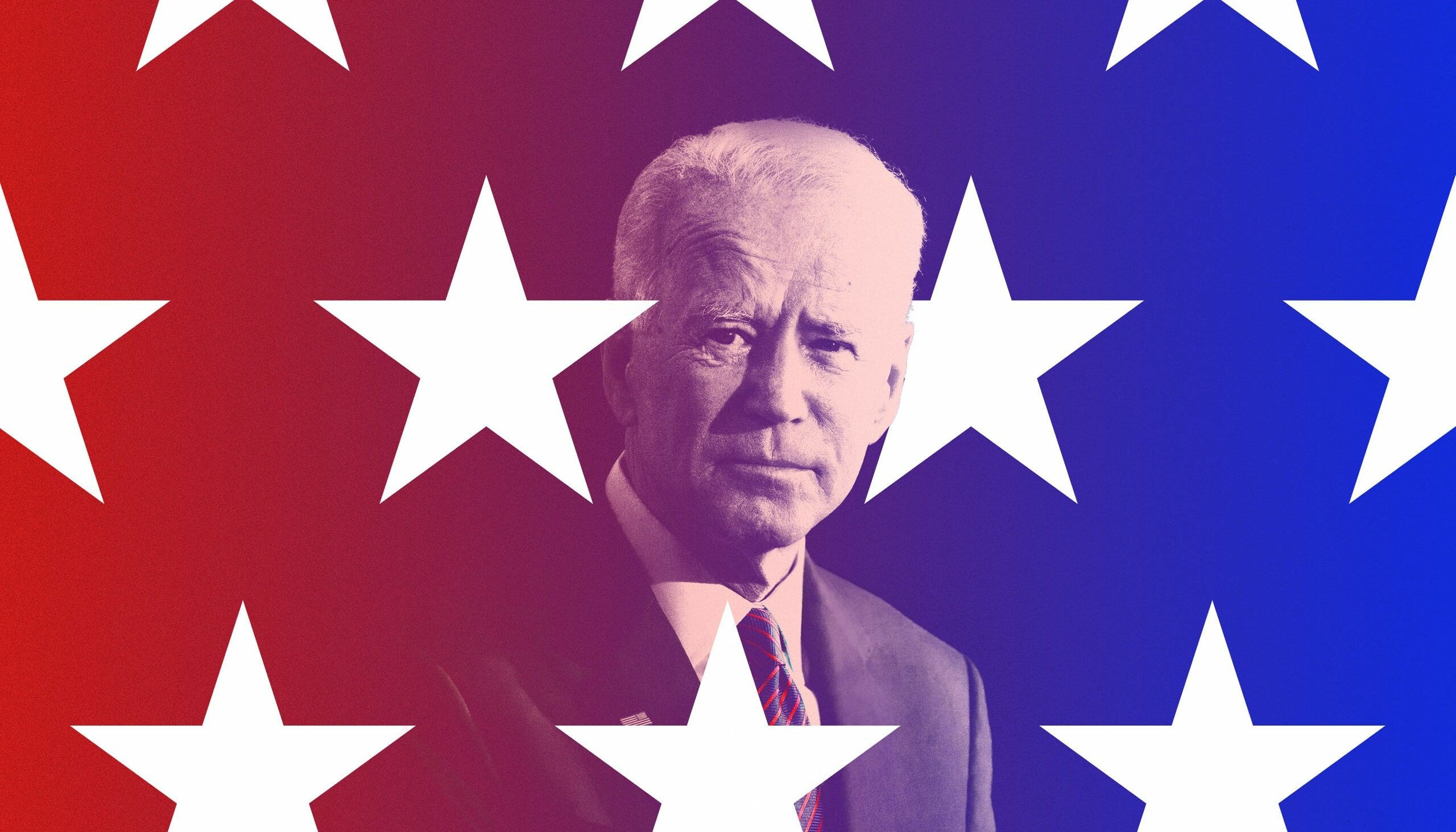 Joe Biden: Defeated incumbents Donald Trump and Mike Pence in the 2020 presidential election. 2560x1470 HD Background.