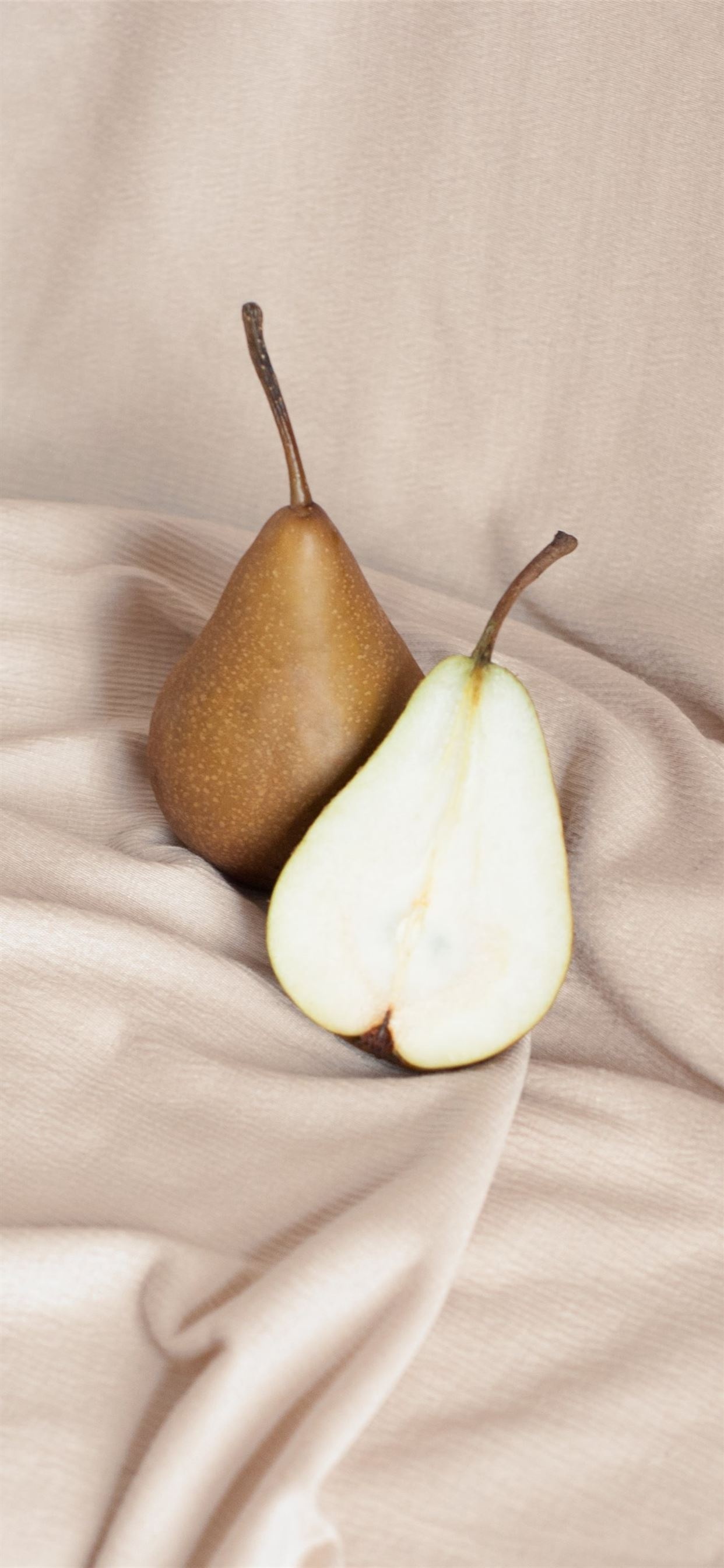 Brown pear, Unique color, Seasonal fruit, Tasty treat, 1250x2690 HD Phone