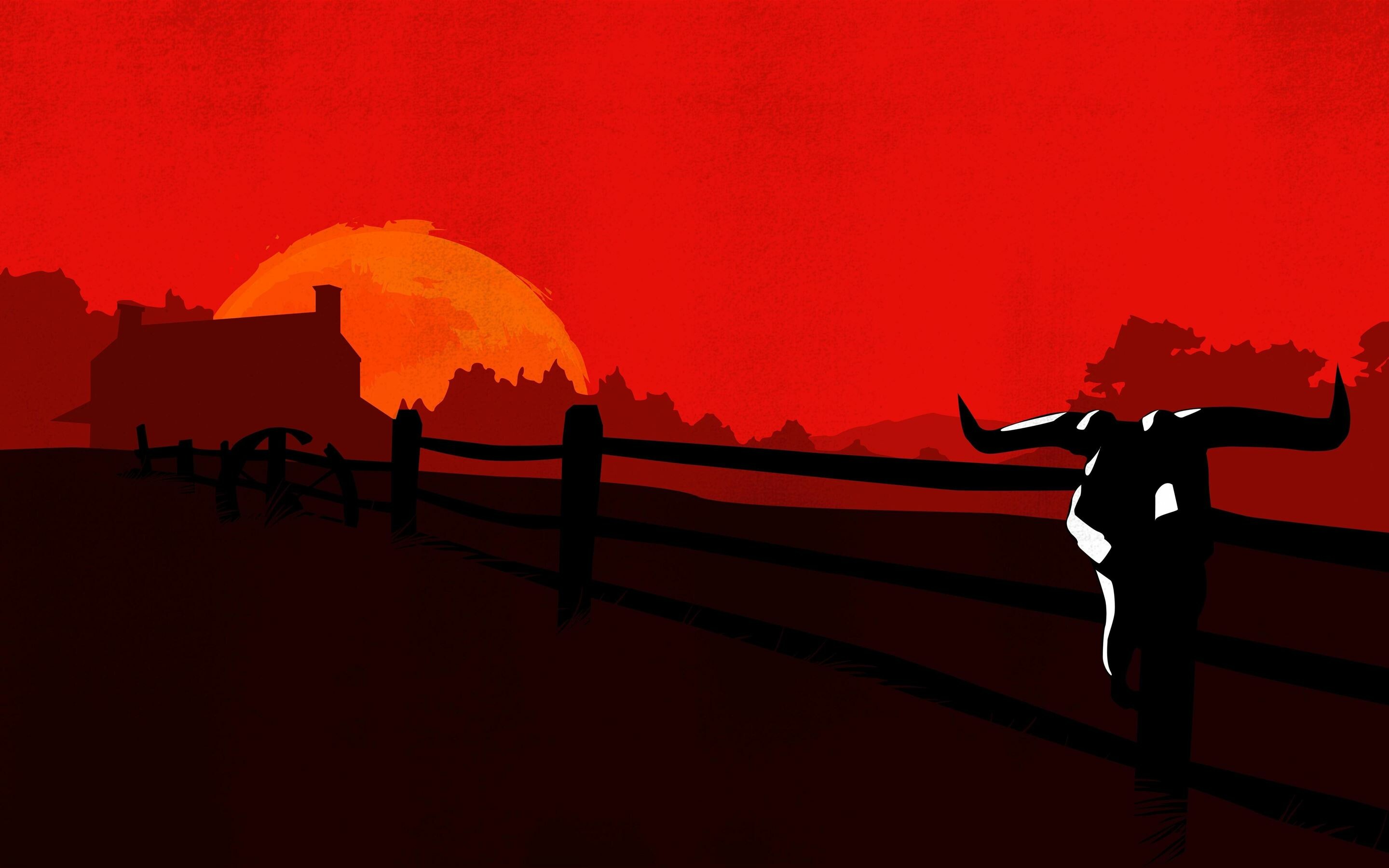 Red Dead Redemption: The game had the second-biggest launch in the history of entertainment. 2880x1800 HD Background.