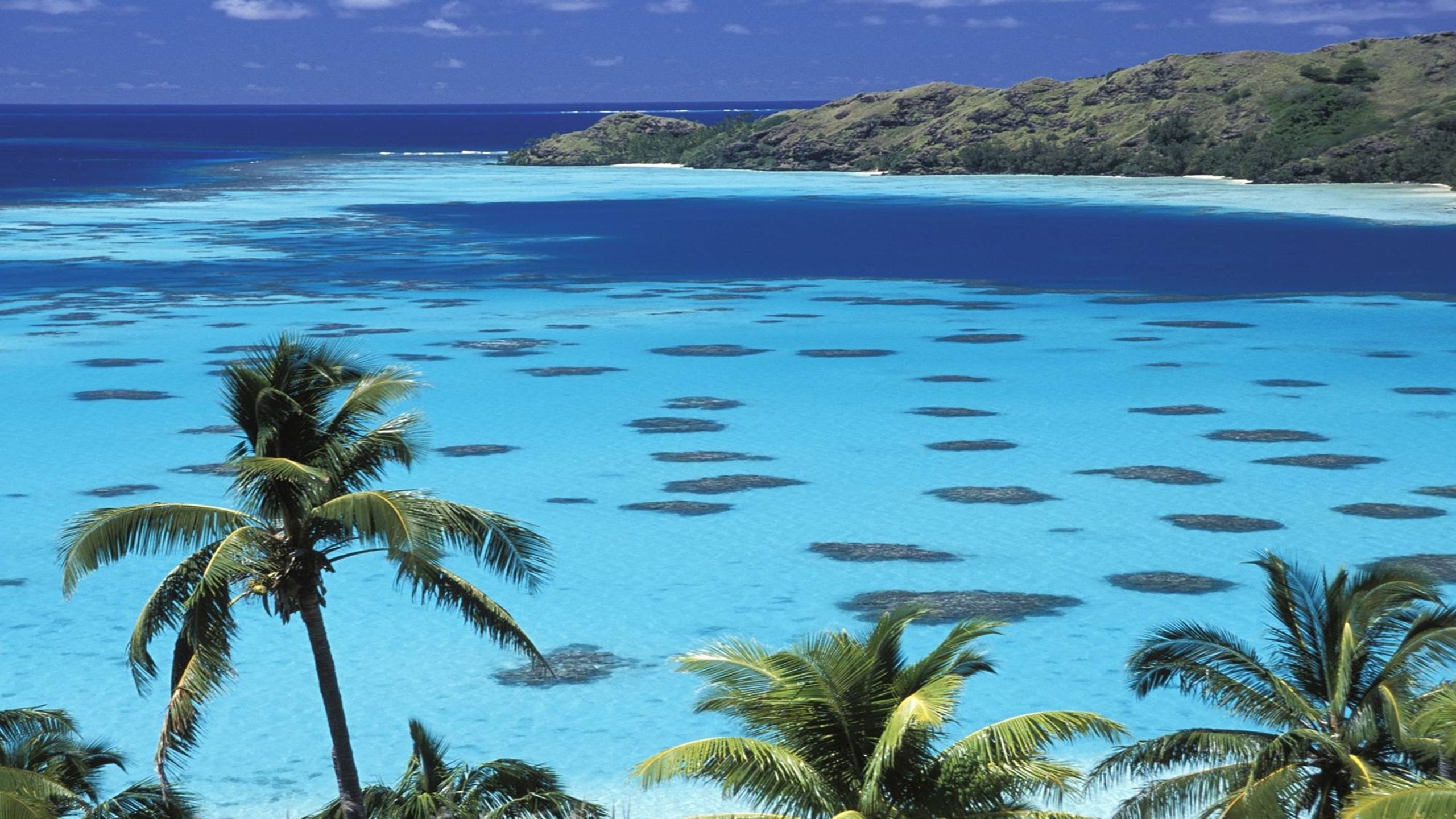 Gambier Islands, Remote paradise, South Pacific, Hidden gem, 2560x1440 HD Desktop
