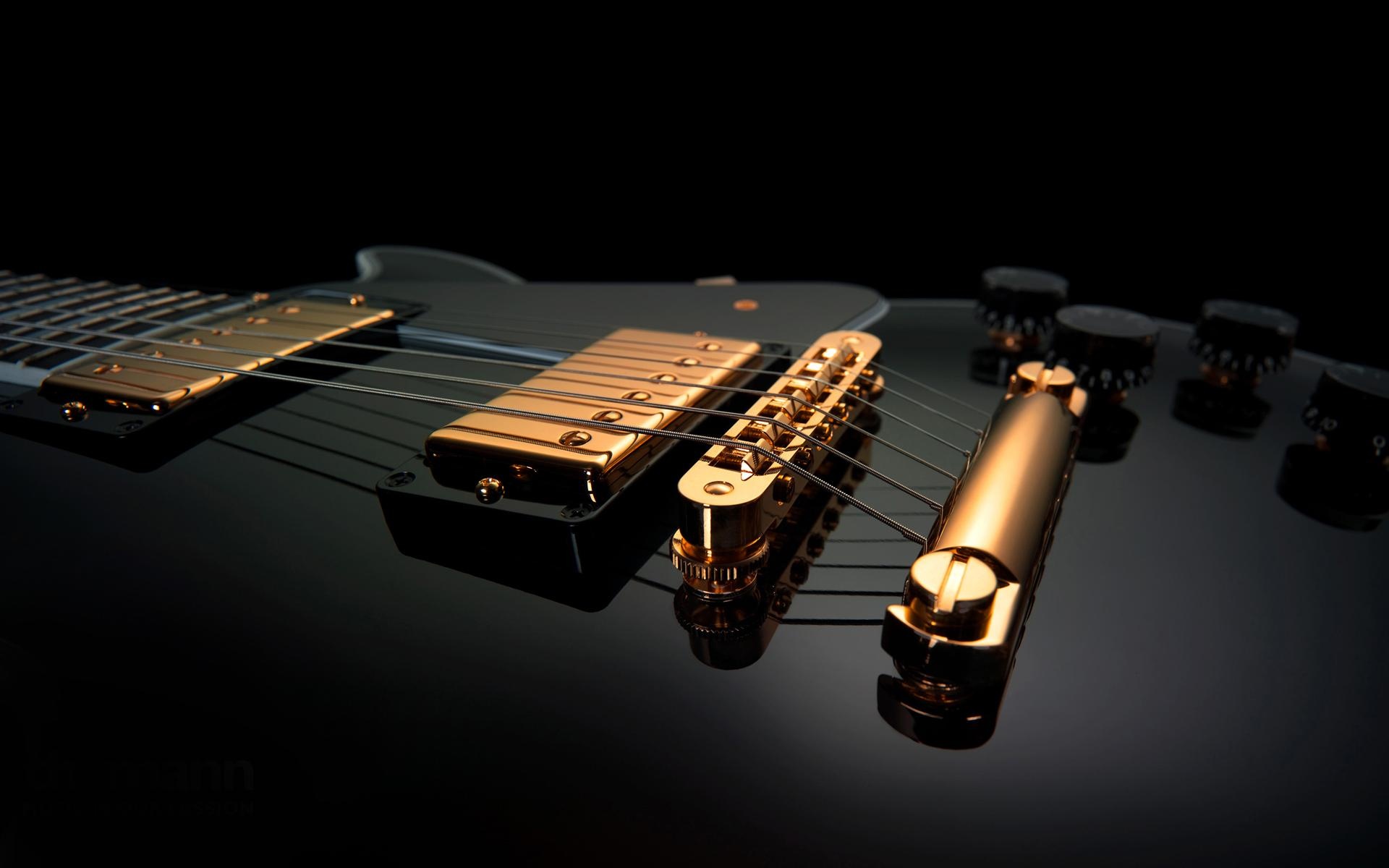 Guitar: The musical instrument classified as a chordophone, A stringed plucking instrument. 1920x1200 HD Wallpaper.