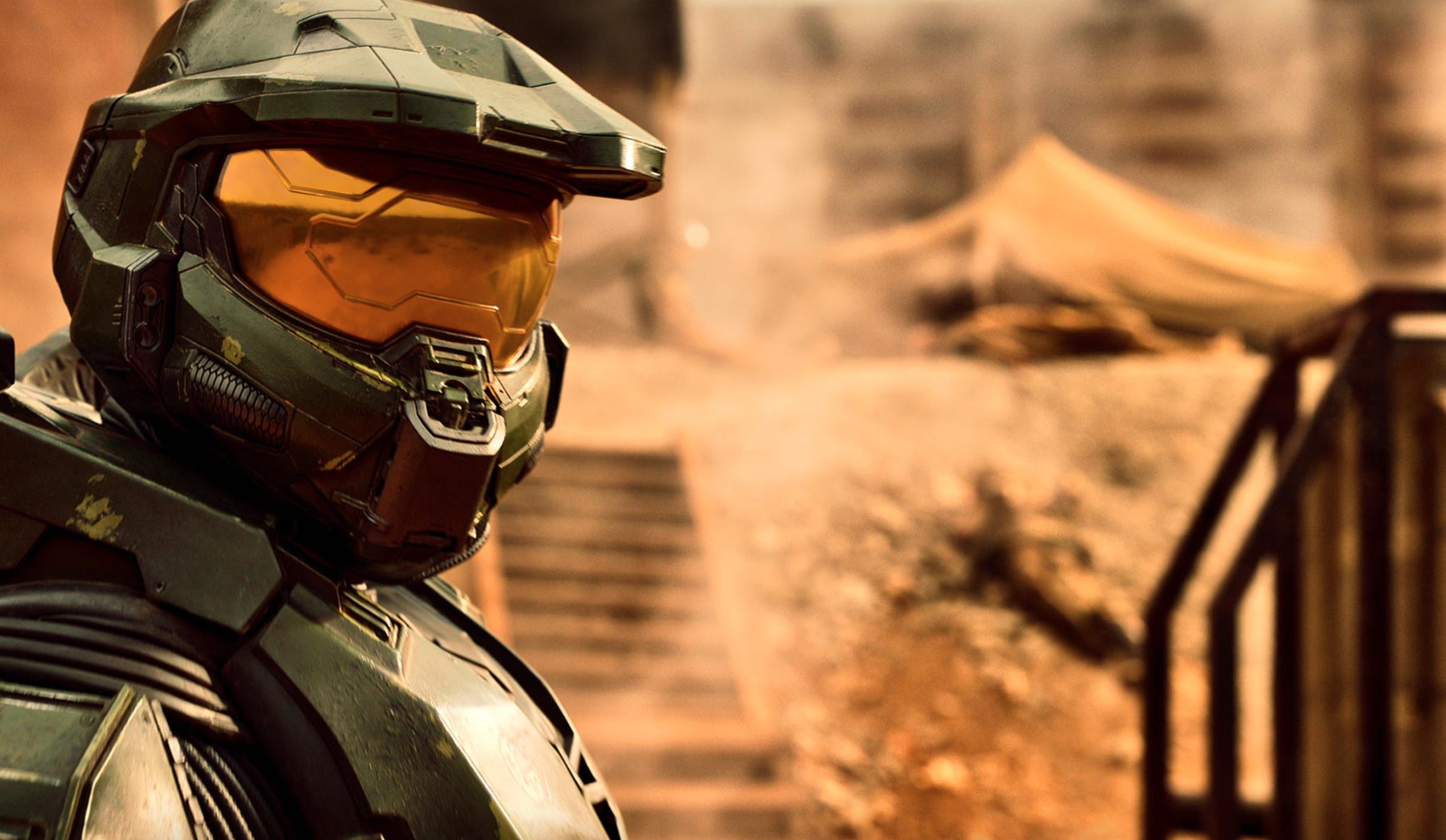 Halo series trailer, Action-packed footage, Epic sci-fi visuals, Master Chief's journey, 2420x1410 HD Desktop