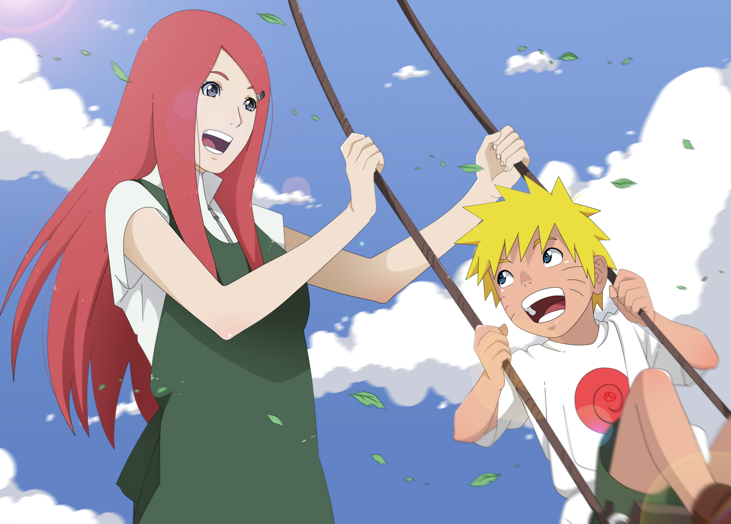 Kushina Uzumaki, Anime bond, Motherly love, Naruto's upbringing, 2560x1840 HD Desktop