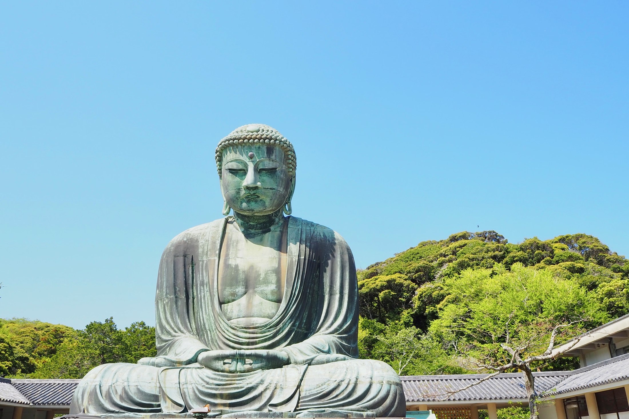 Great Buddha of Kamakura, Travels, Giant statue, Spiritual landmark, 2200x1470 HD Desktop