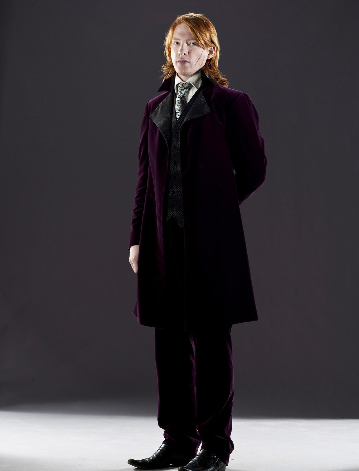 Bill Weasley, Wedding portrait, Harry Potter character, Weasley family, 1500x1970 HD Phone