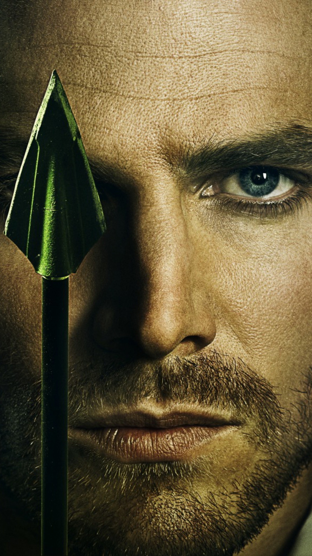 Green Arrow and Flash: A fictional superhero who appears in American comic books published by DC Comics. 1080x1920 Full HD Background.