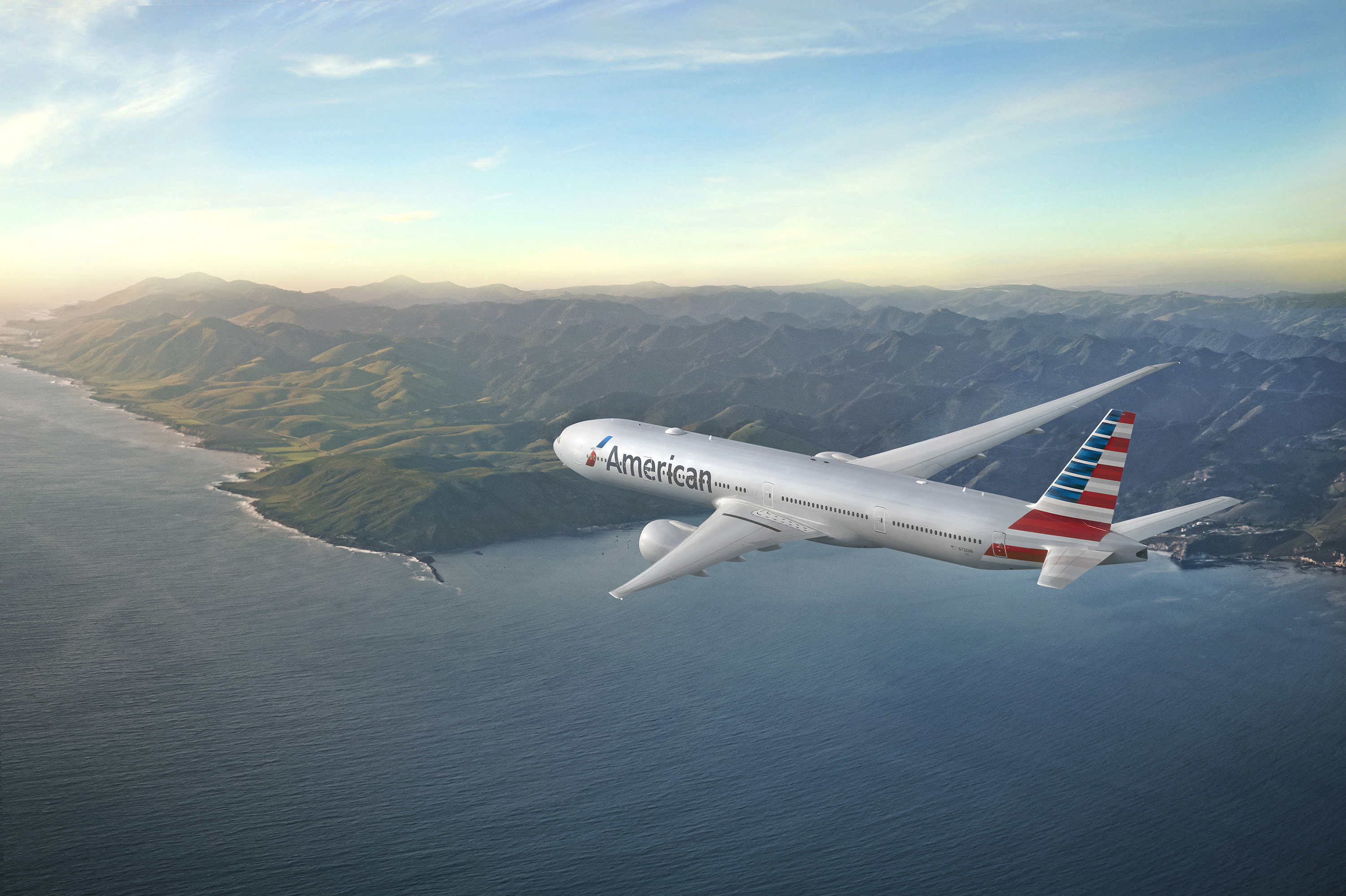 American Airlines, responds to customer demand, Los Angeles to Hong Kong, American Airlines Group Inc, 3000x2000 HD Desktop