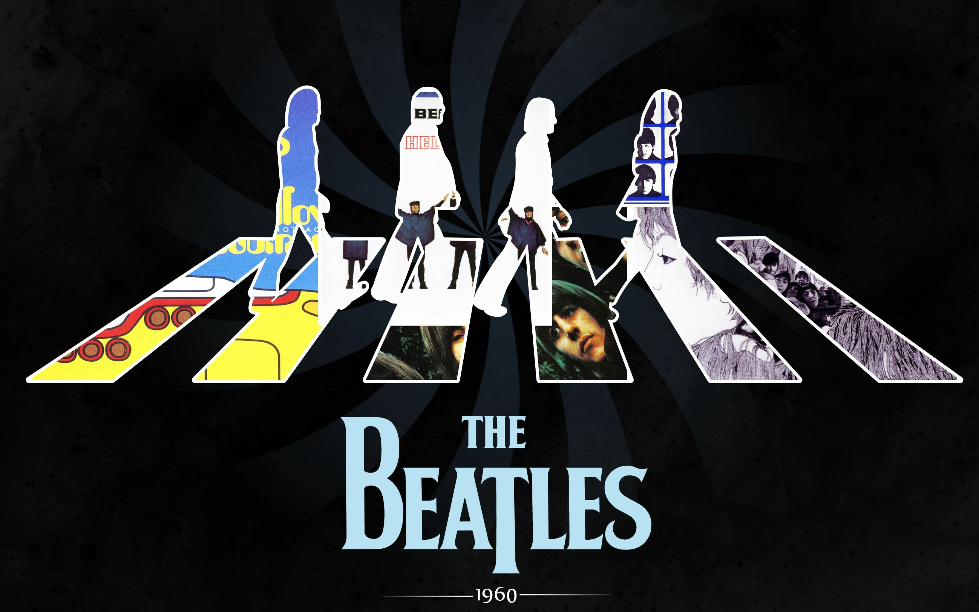 The Beatles: An English rock band, formed in Liverpool in 1960. 3400x2130 HD Wallpaper.