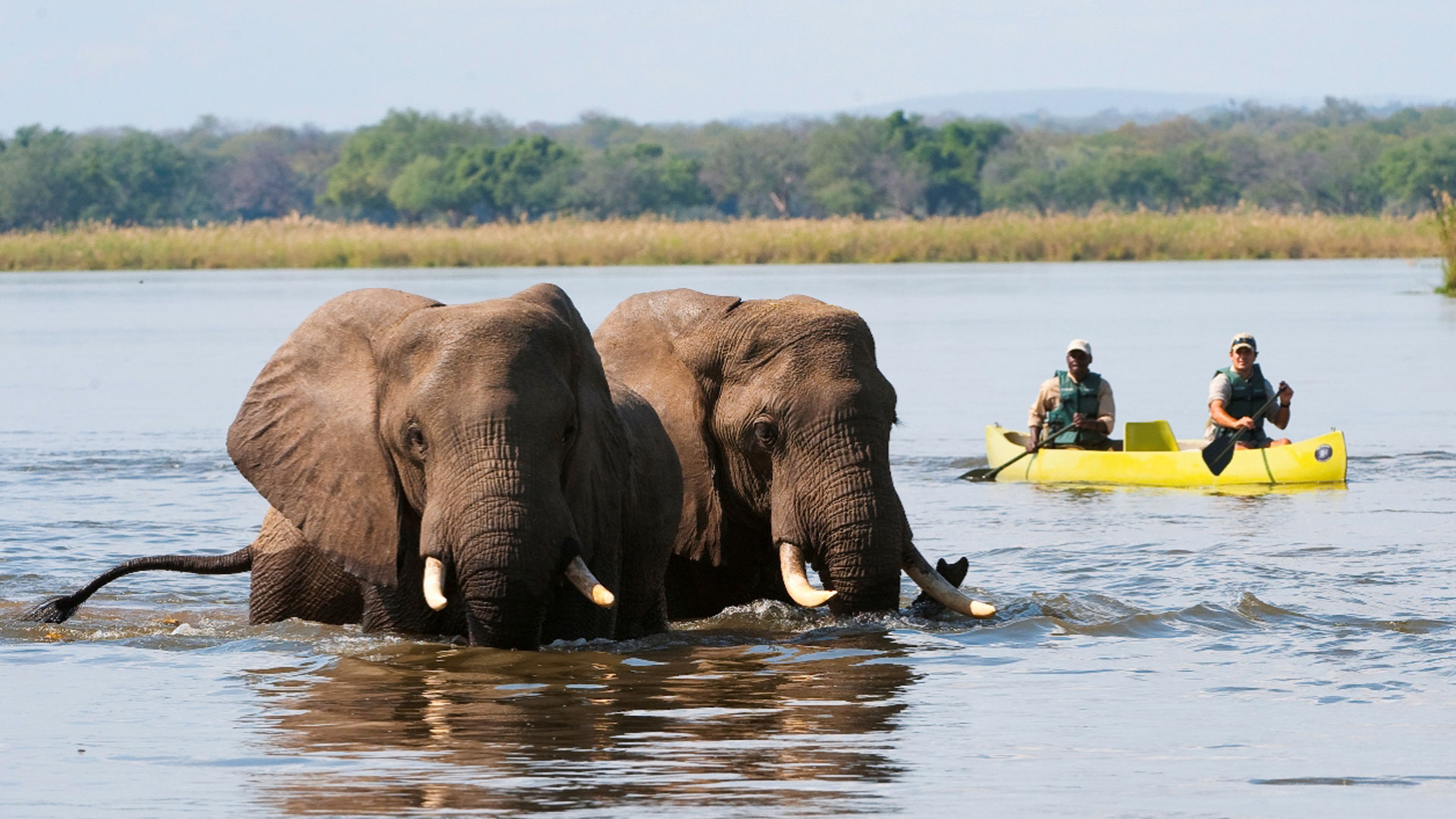 The Zambezi, Lower Zambezi National Park, Lodges, Andbeyond, 1920x1080 Full HD Desktop