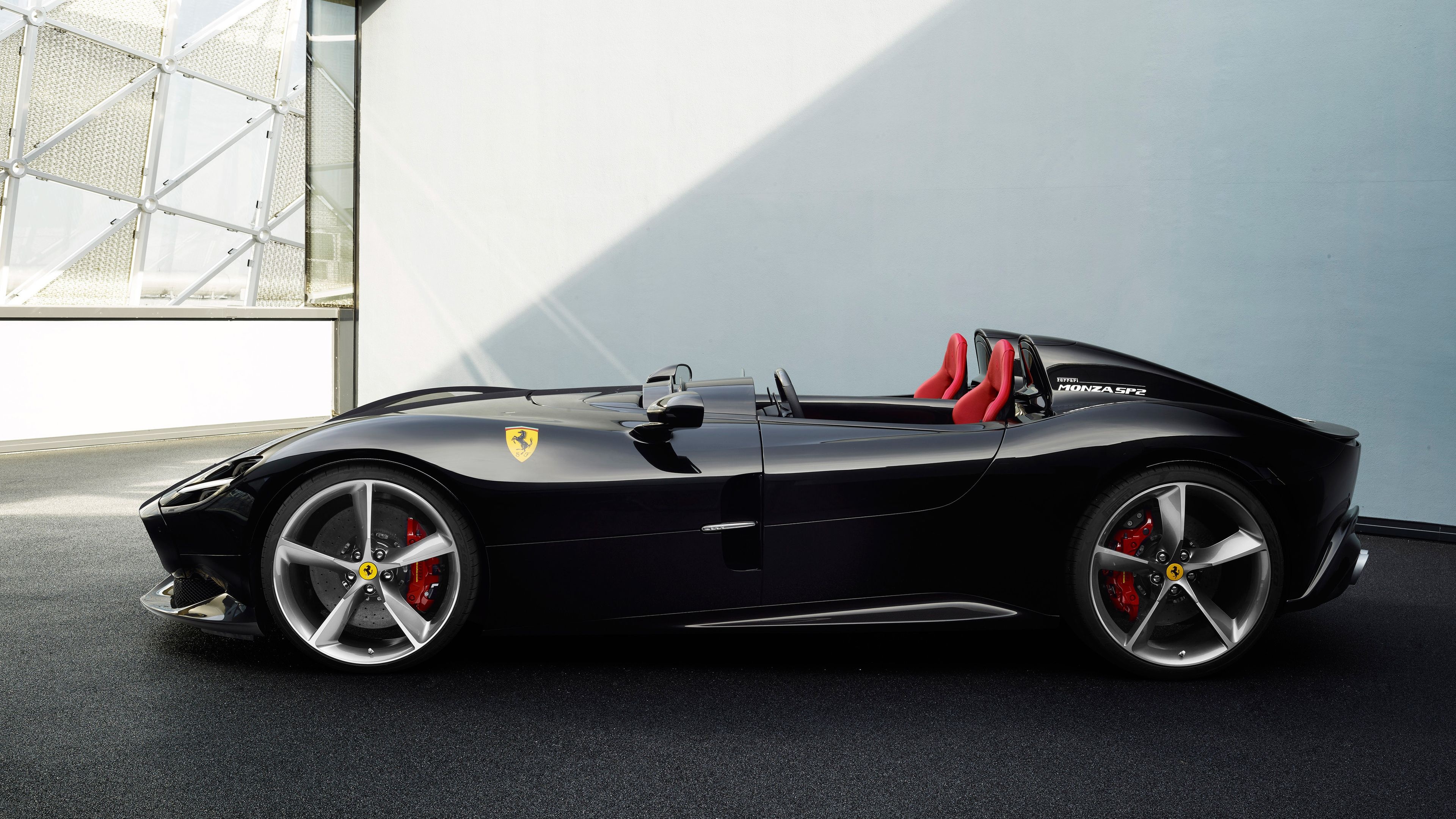 Ferrari Monza, 2018 ferrari monza sp2, New sports cars, Luxury, 3840x2160 4K Desktop