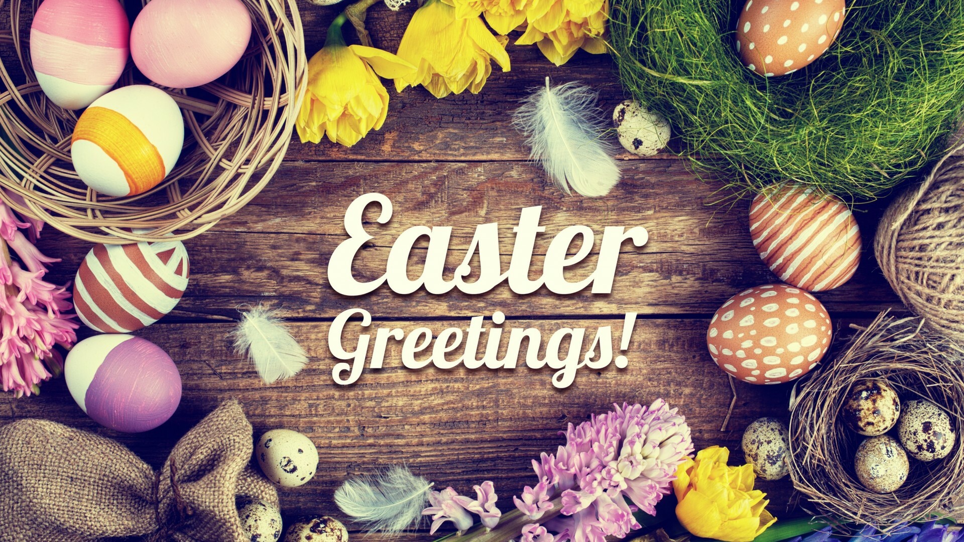 Easter: One of the principal holidays, or feasts, of Christianity. 1920x1080 Full HD Wallpaper.