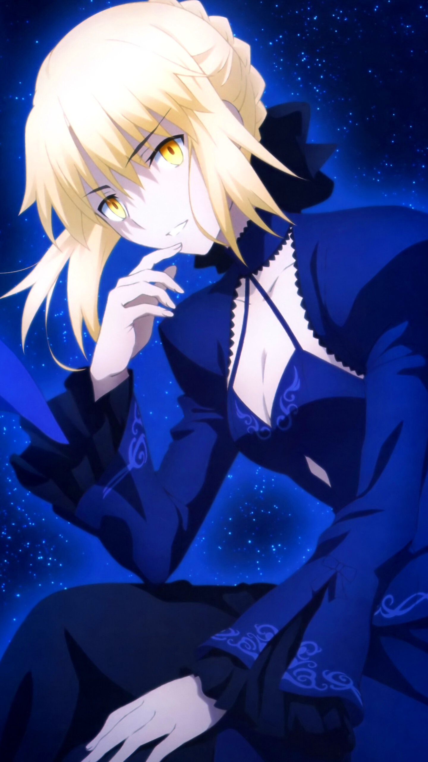 Fate/stay night: Heaven's Feel: Saber, An agile and mighty warrior. 1440x2560 HD Wallpaper.