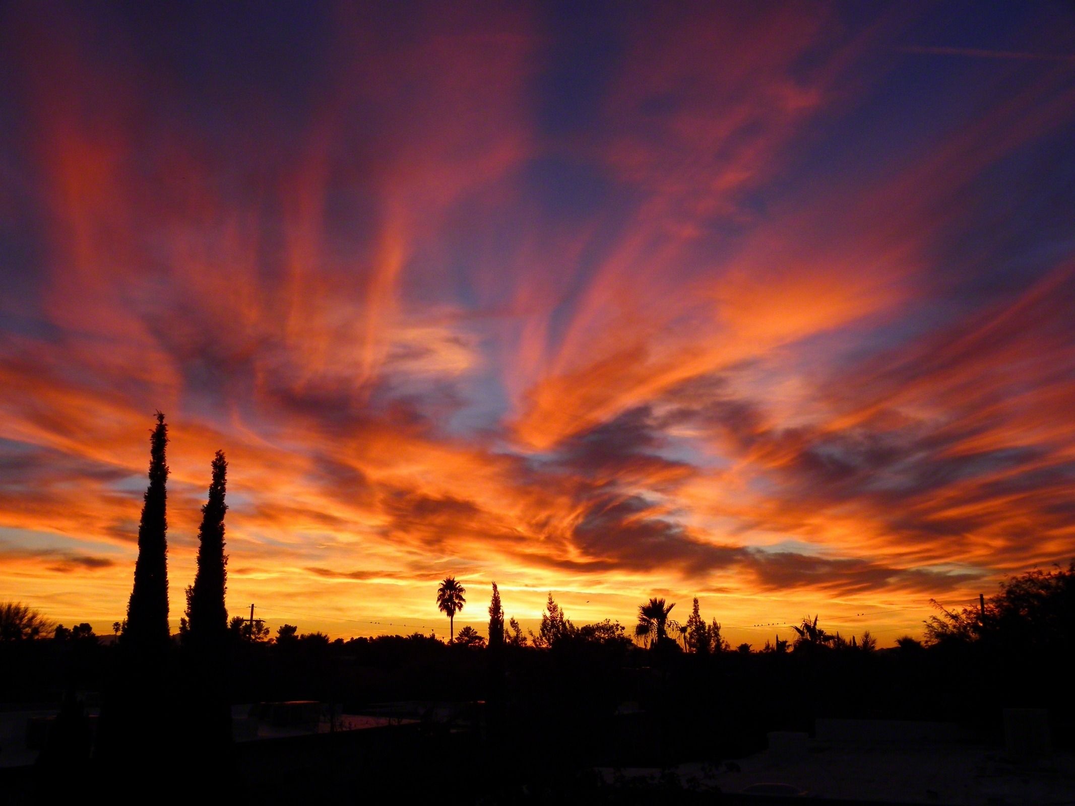 Tucson sunset, Top free, Backgrounds, 2140x1600 HD Desktop