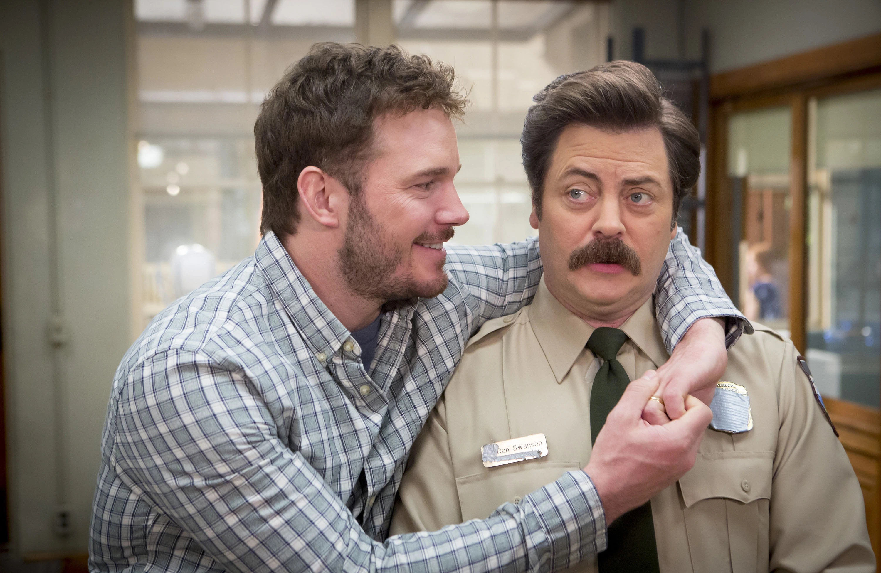 Nick Offerman, Parks and Recreation leaving, Netflix, Where to watch, 3000x1960 HD Desktop