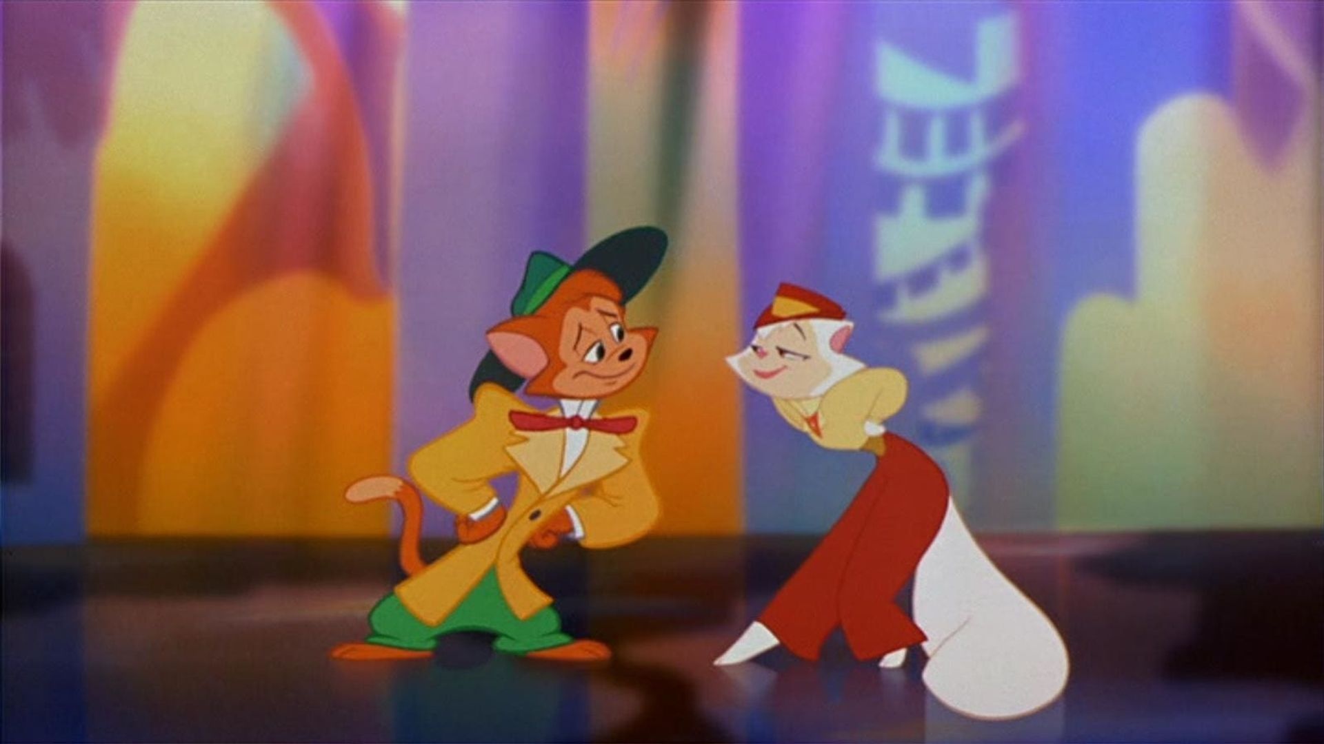 Cats Don't Dance (1997): Danny voiced by Scott Bakula, Optimistically naive 18-year-old orange tabby from Kokomo. 1920x1080 Full HD Wallpaper.