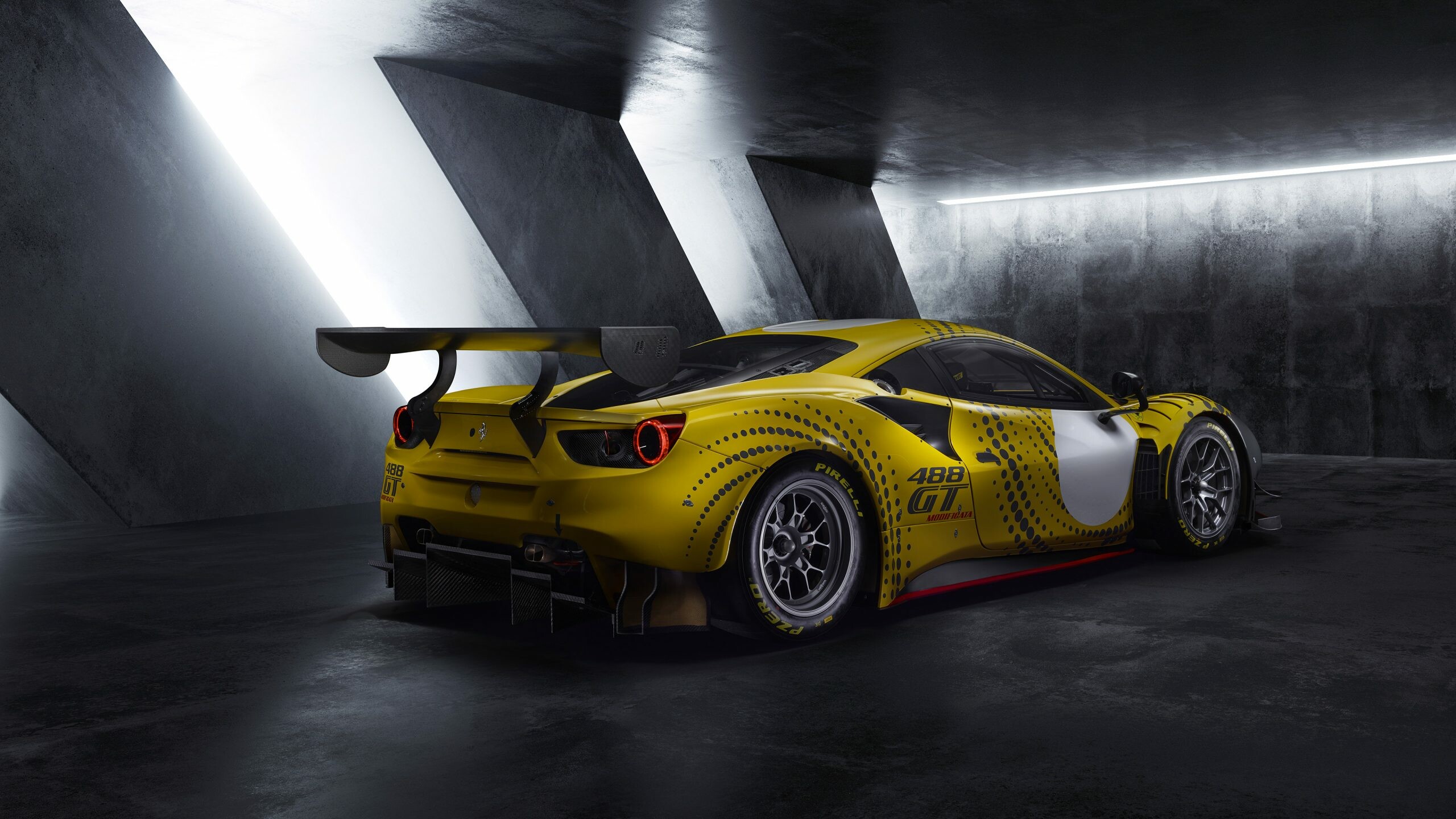 Ferrari: 2021, 488 GT Modificata, A limited edition car that incorporates the skills and technologies developed for the 488 GT3 and 488 GTE. 2560x1440 HD Wallpaper.