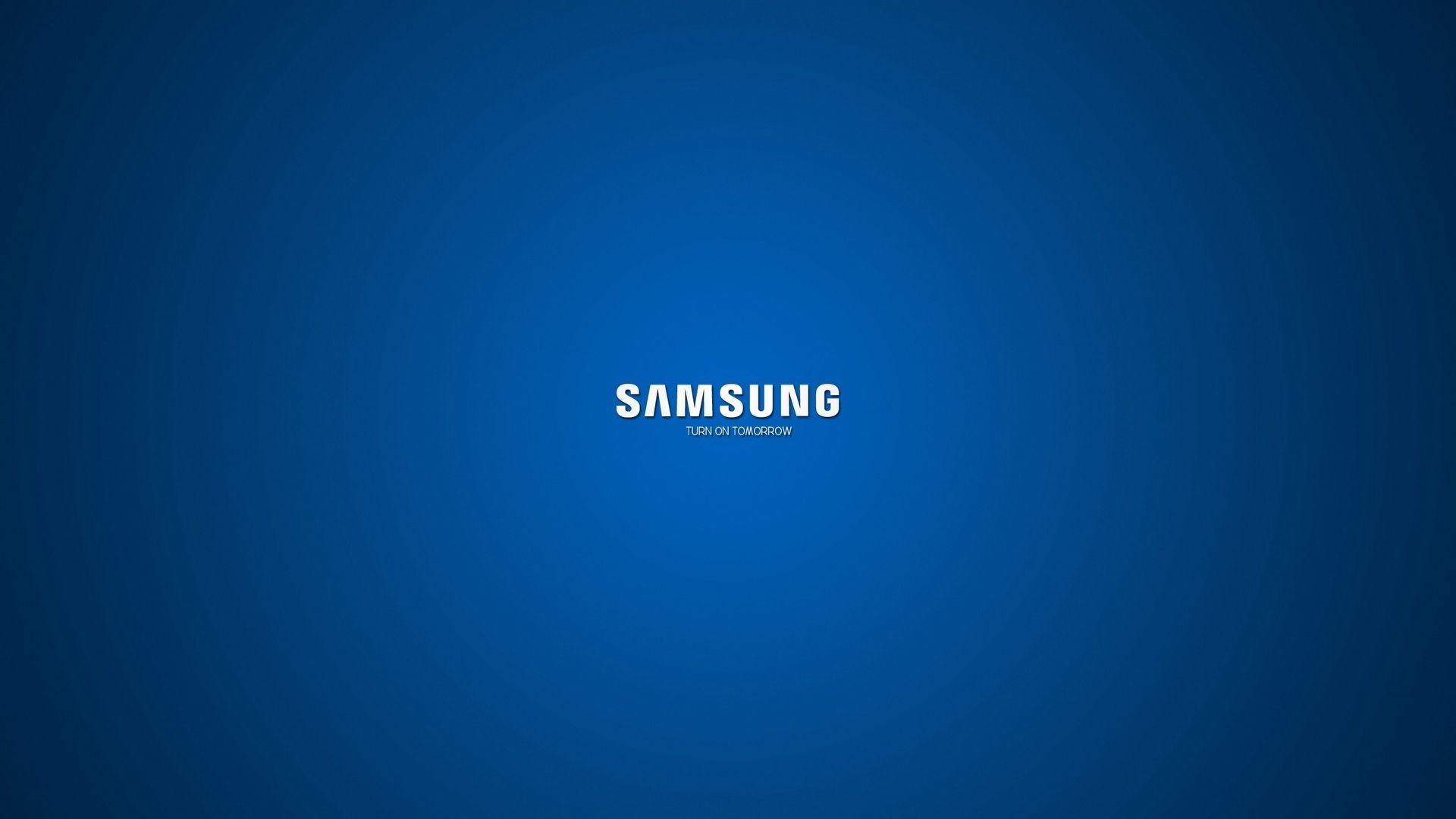 Samsung: First entered the electronics industry in 1969, Black-and-white televisions. 1920x1080 Full HD Background.