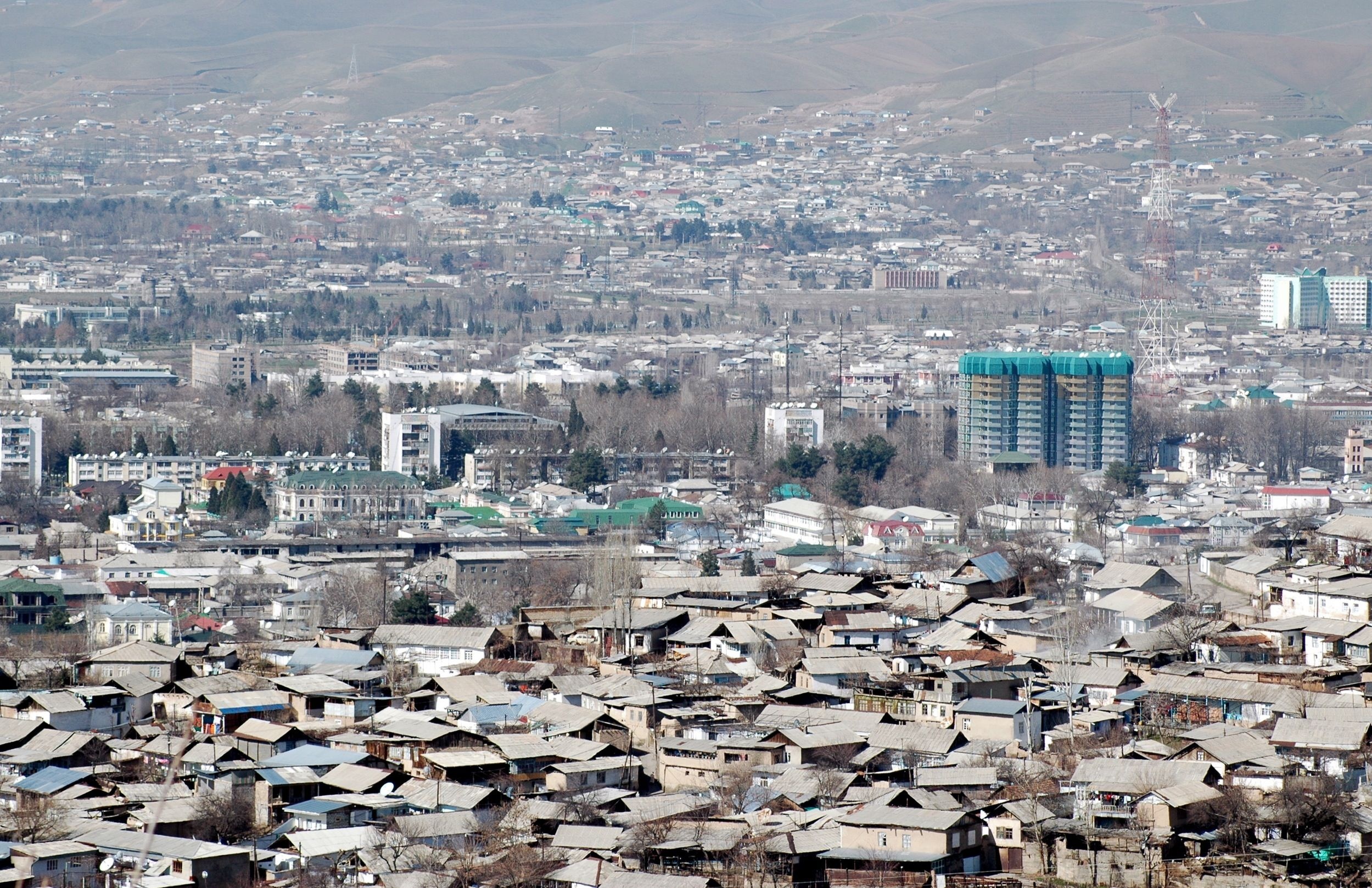 Dushanbe population, Tajikistan capital, Landlocked country, City statistics, 2500x1620 HD Desktop