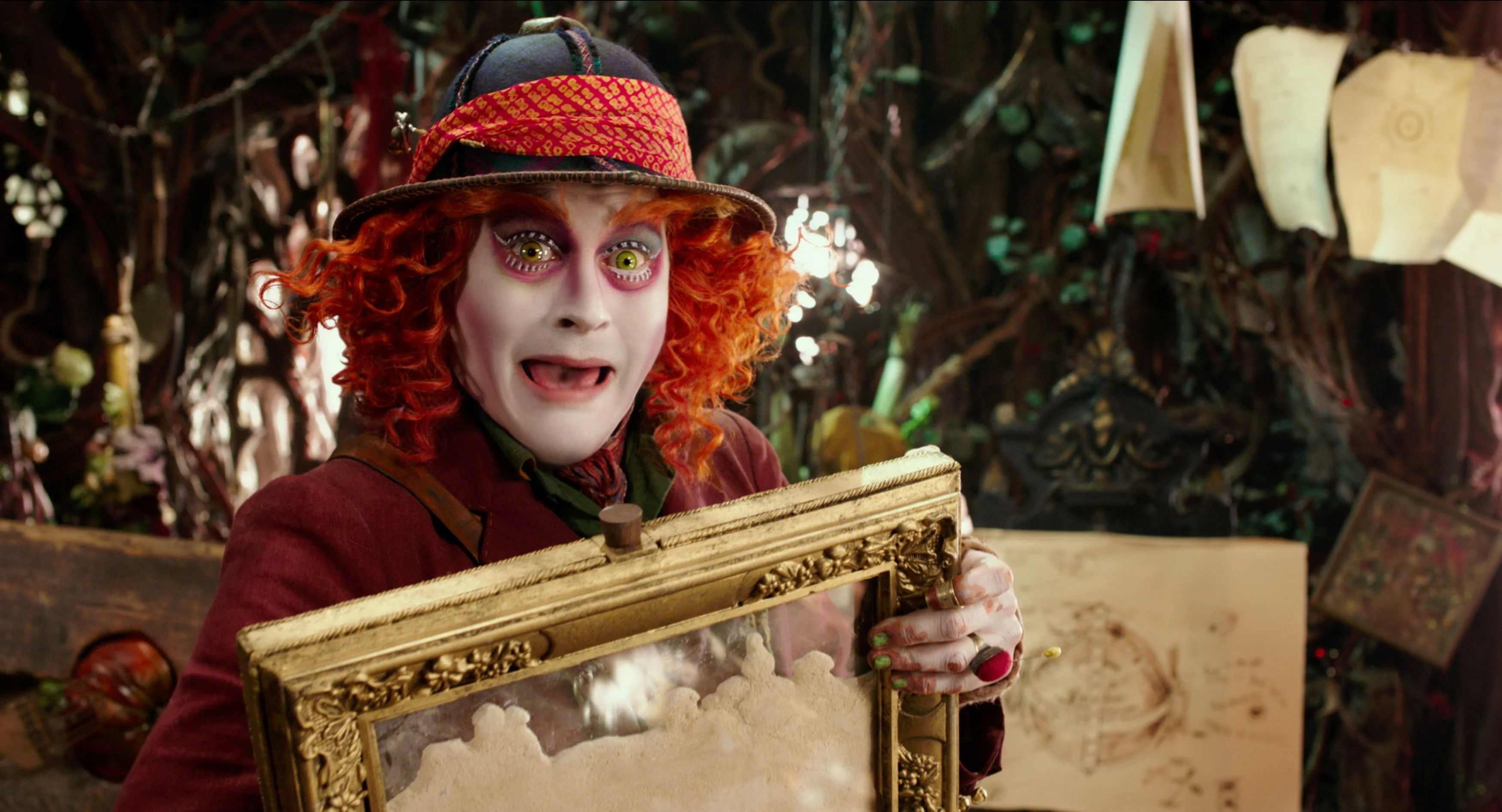 Alice Through the Looking Glass, Review, Johnny Depp, Sequel, 3500x1900 HD Desktop