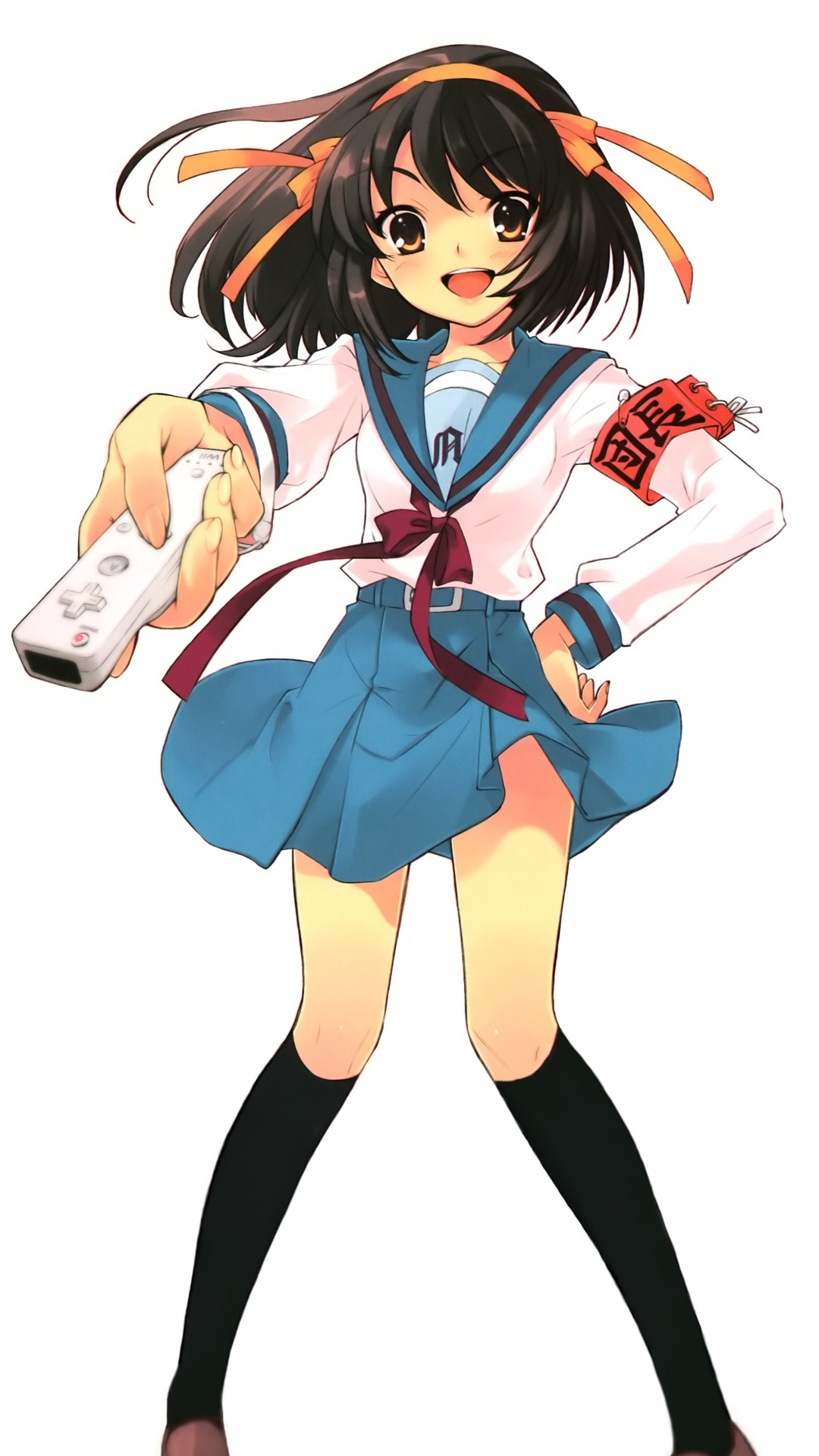 Haruhi Suzumiya, Anime protagonist, Haruhibean images, Free, 1080x1920 Full HD Phone