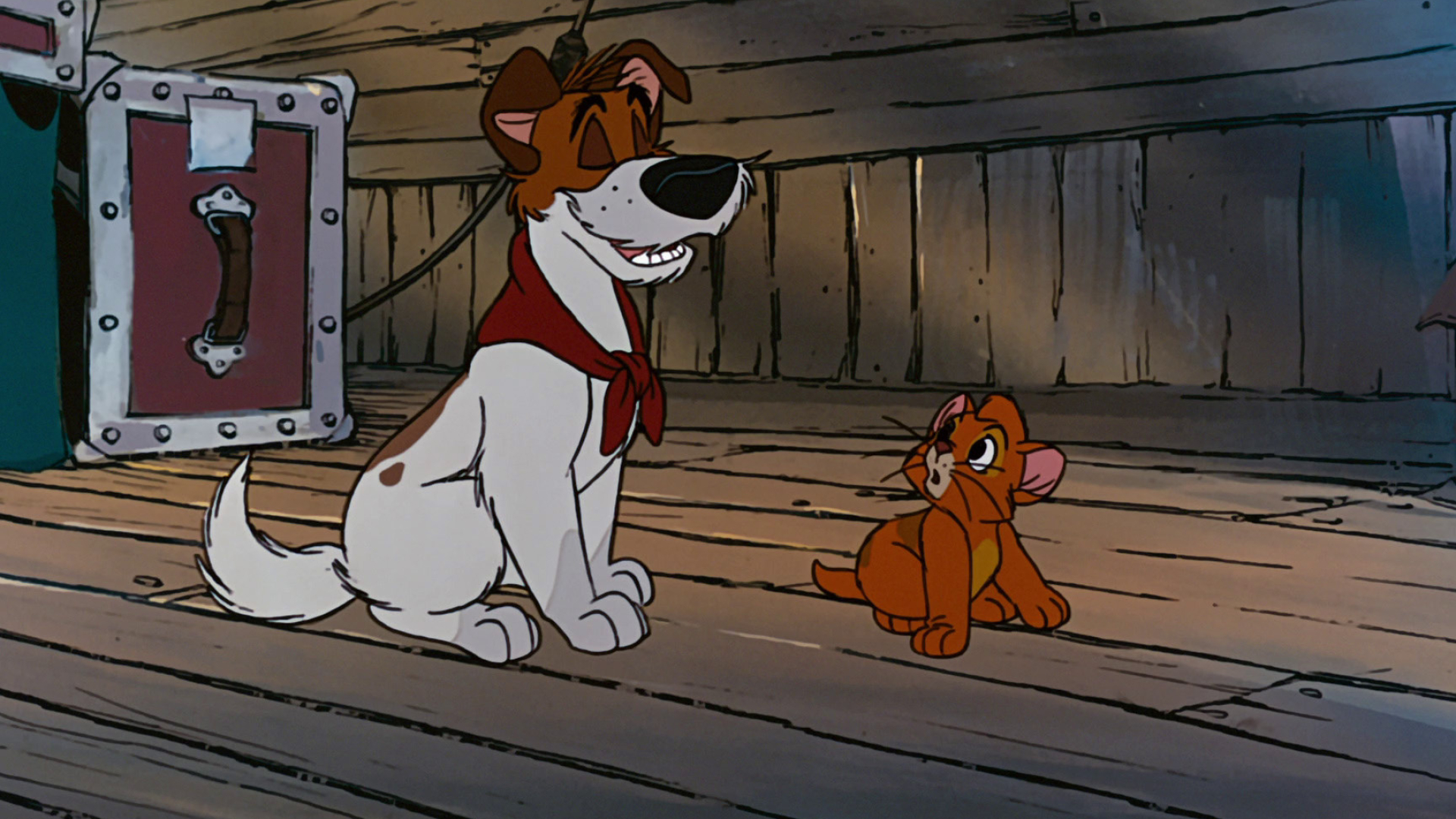 Oliver and Company, Character captures, Animated charm, Memorable scenes, 1920x1080 Full HD Desktop