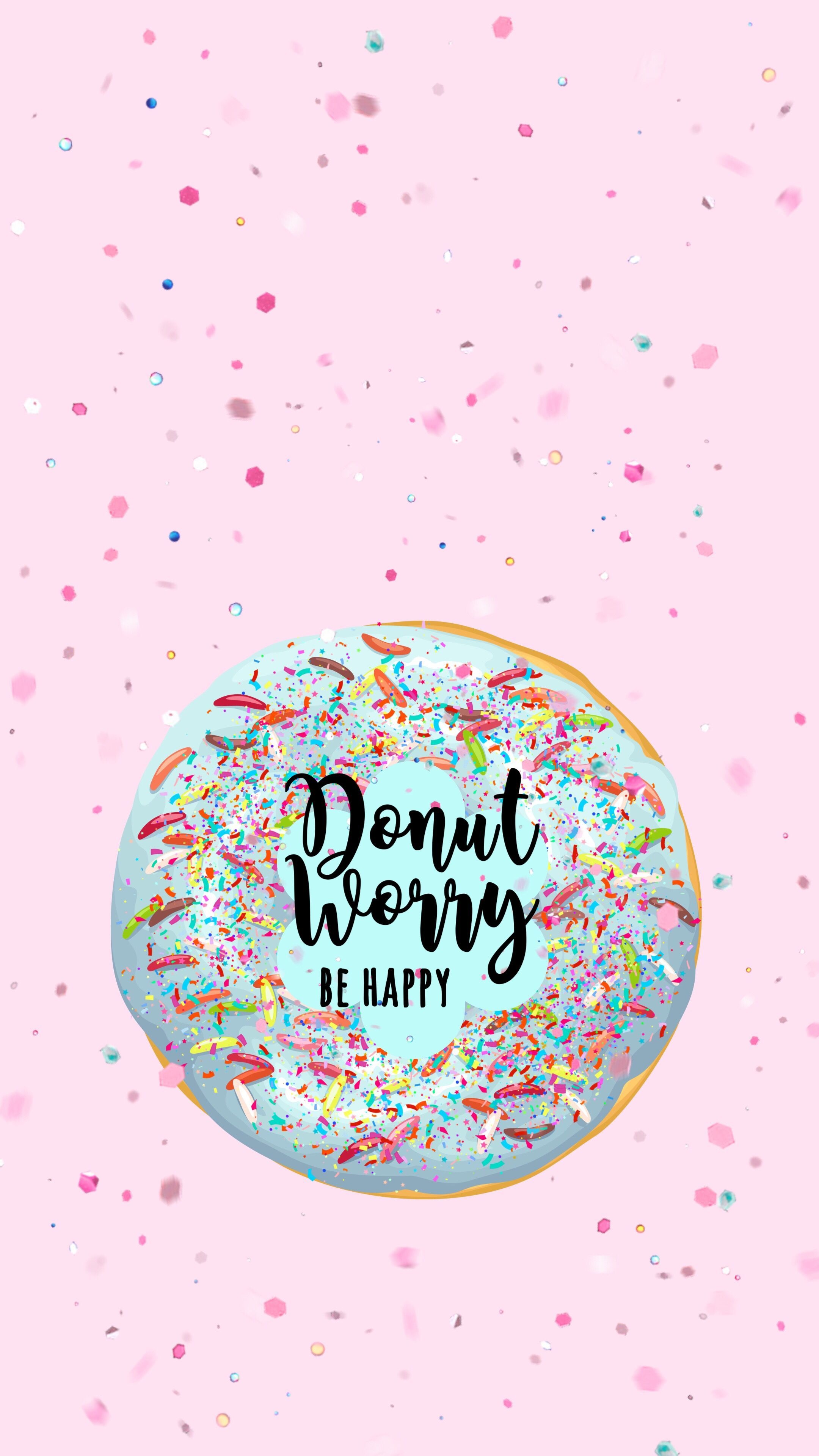 Happy, Other, Donut wallpapers, Sweetness, 2160x3840 4K Phone