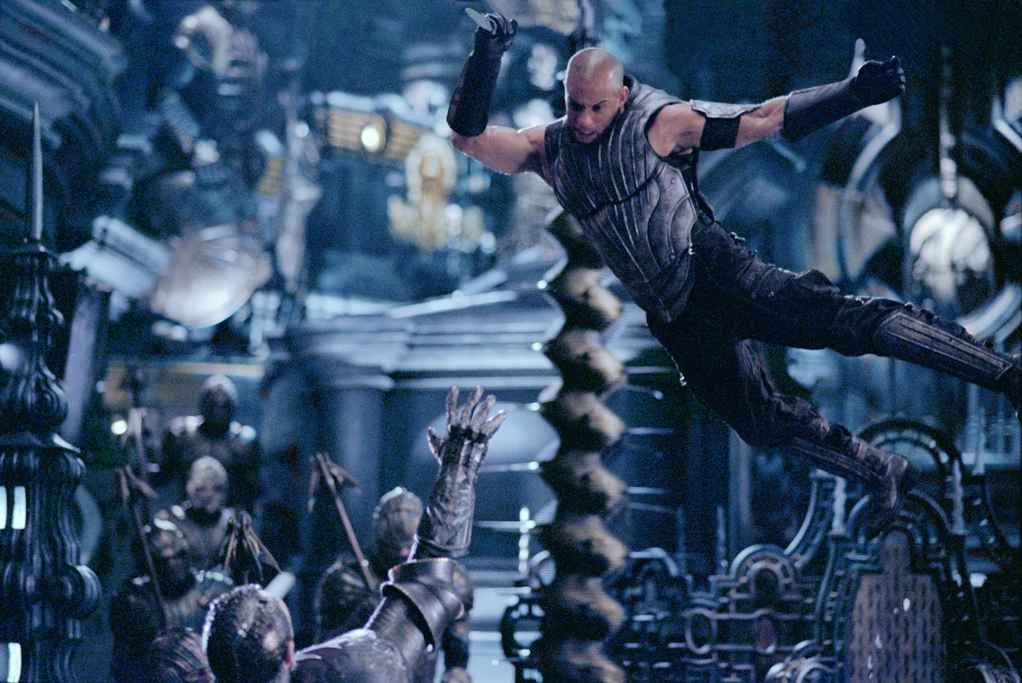 Chronicles of Riddick, warrior movie, sci-fi, battle, 2050x1370 HD Desktop