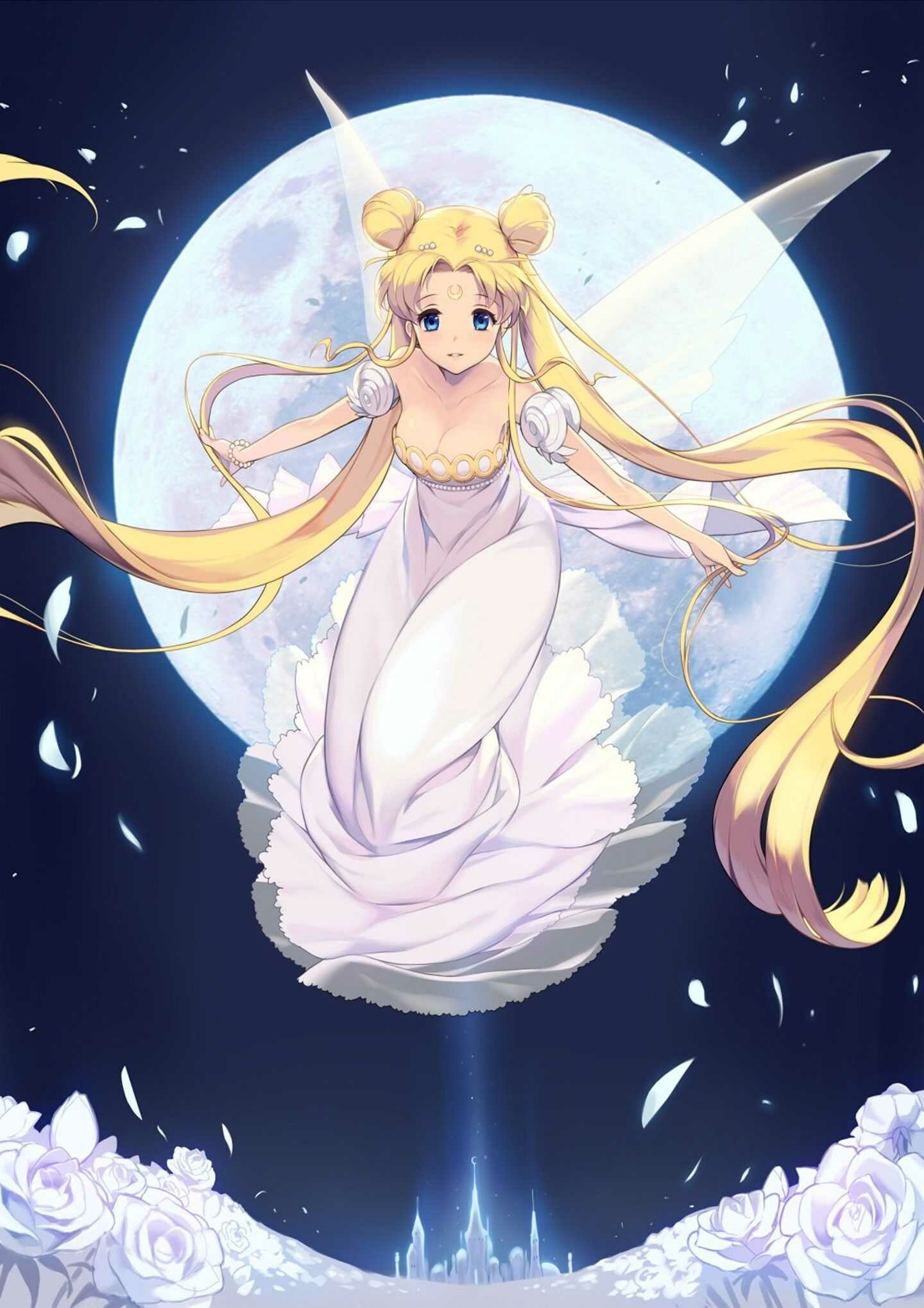 Sailor Moon: The series follows the adventures of the titular protagonist whose name is Usagi Tsukino. 1440x2040 HD Background.