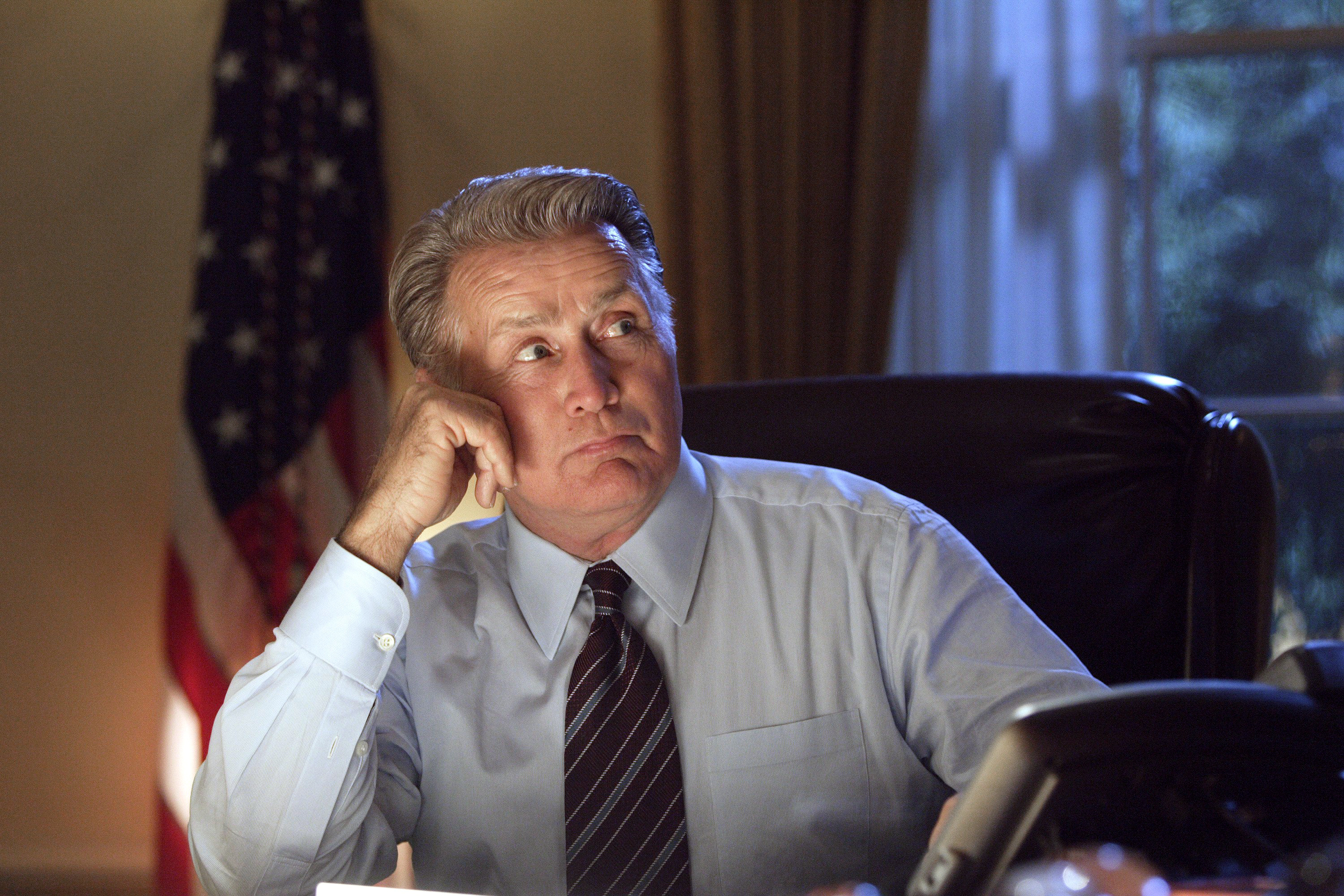 The West Wing (TV Series): Martin Sheen as Jed Bartlet, A fictional Democratic President of the United States. 3000x2010 HD Wallpaper.