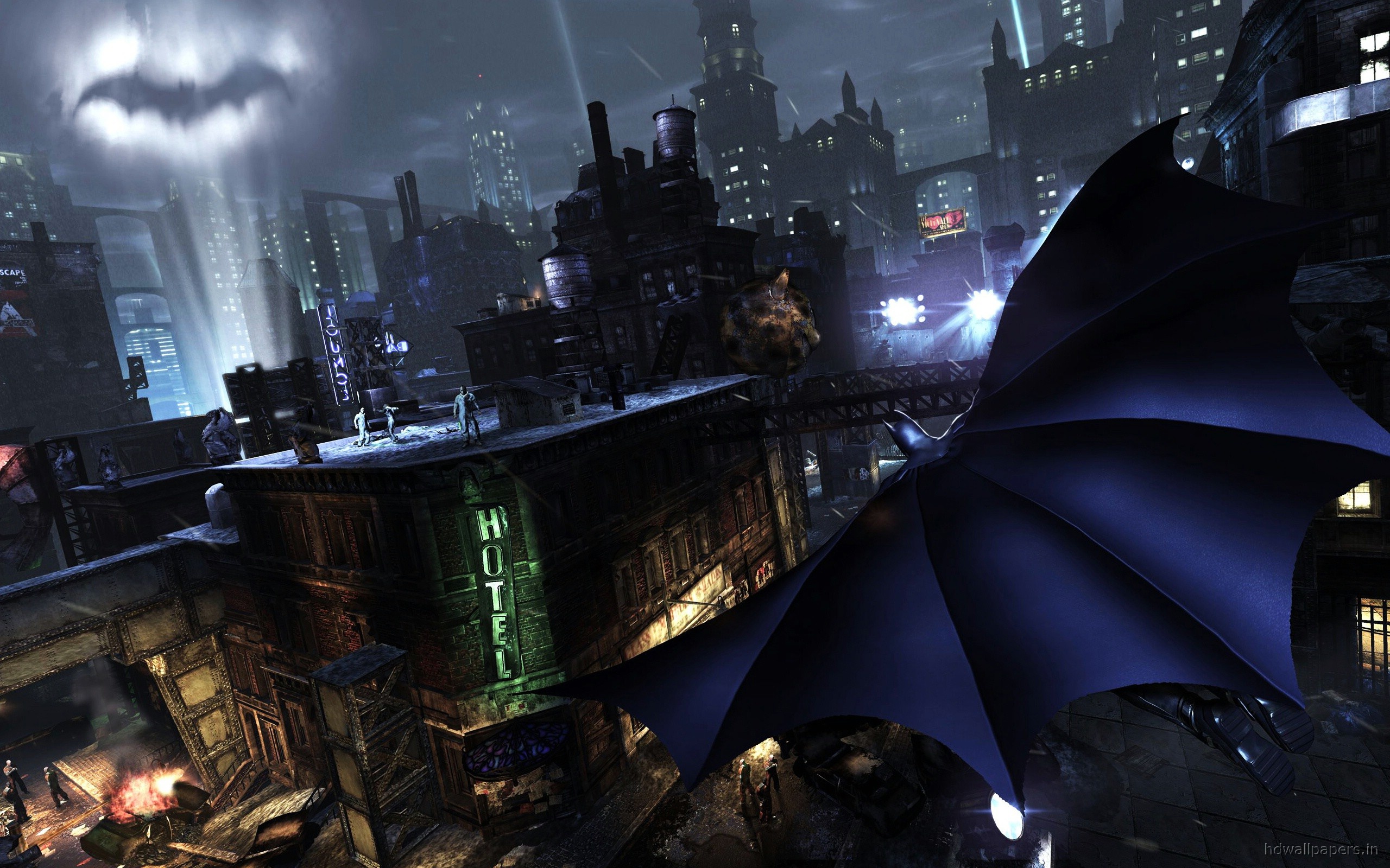 Batman, City wallpapers, 2560x1600 HD Desktop