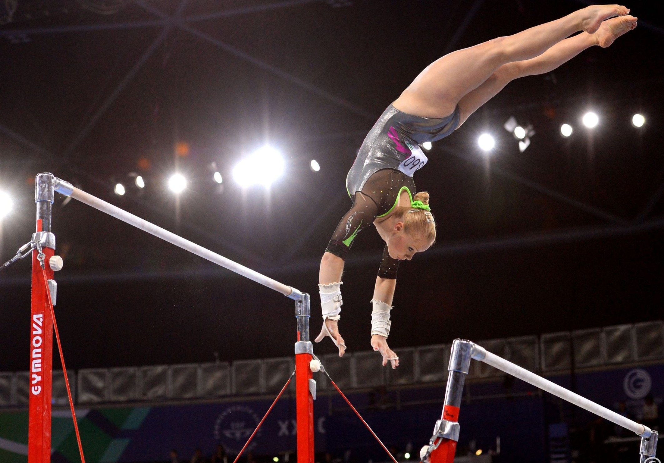 Uneven Bars: UB routine, Strength, jumping and swings, Flight element. 2130x1480 HD Wallpaper.