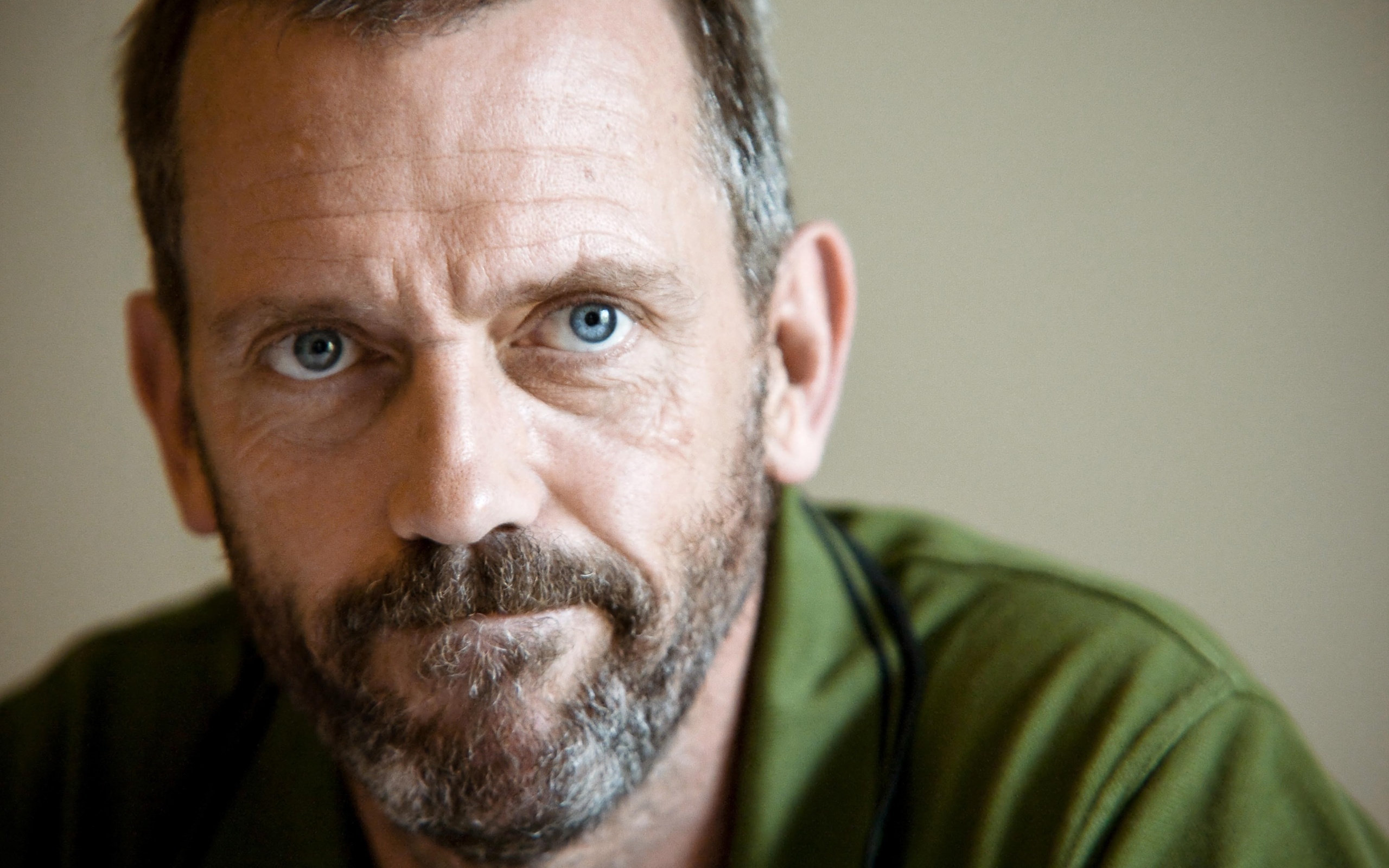Hugh Laurie, Movies, Actor, Blue-eyed, 2560x1600 HD Desktop