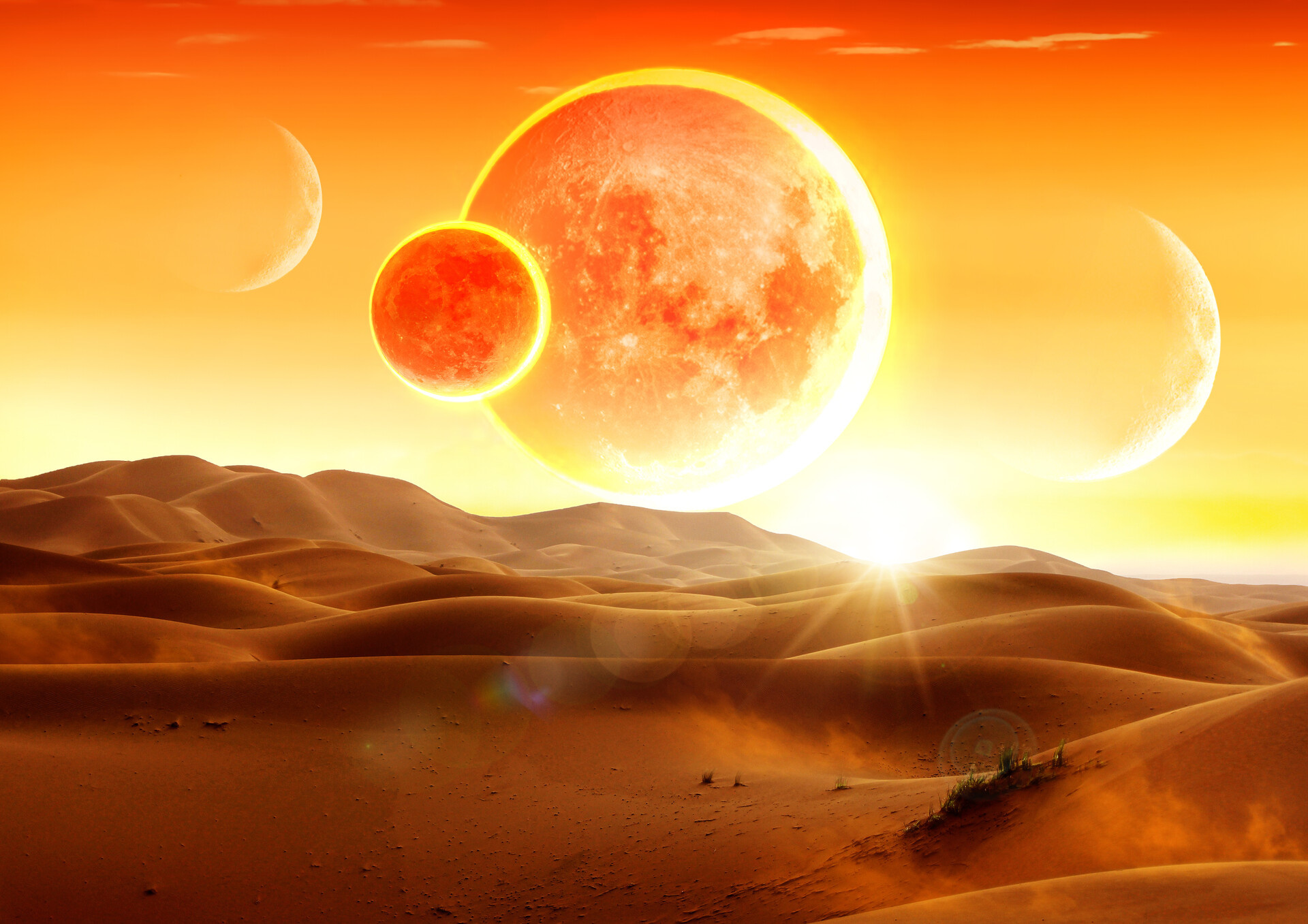 Dune fan art, Sands of Arrakis, ArtStation, 1920x1360 HD Desktop