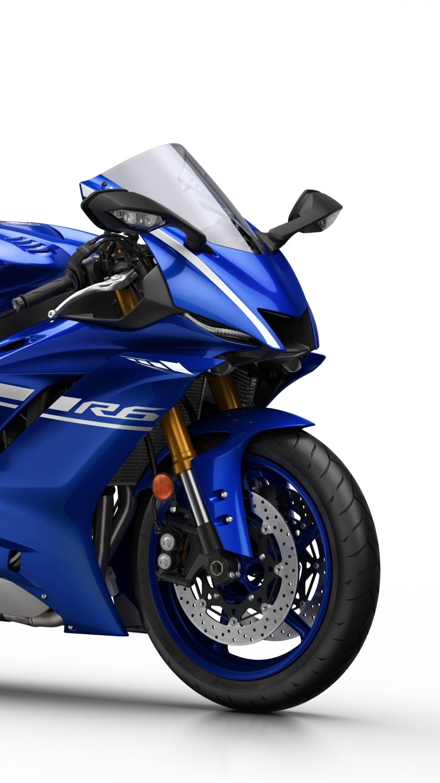 Yamaha YZF-R6, Powerful sportbike, Dynamic backgrounds, Yamaha heritage, 1440x2560 HD Phone